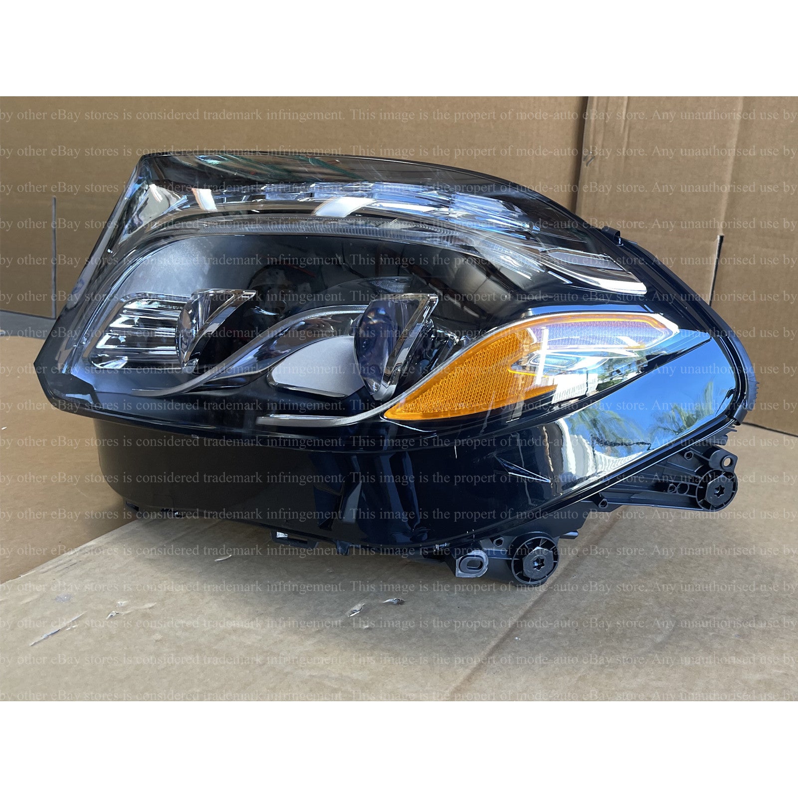 Full LED Headlight Assembly for 2017 2018 2019 Mercedes-Benz GLS Class Left Side