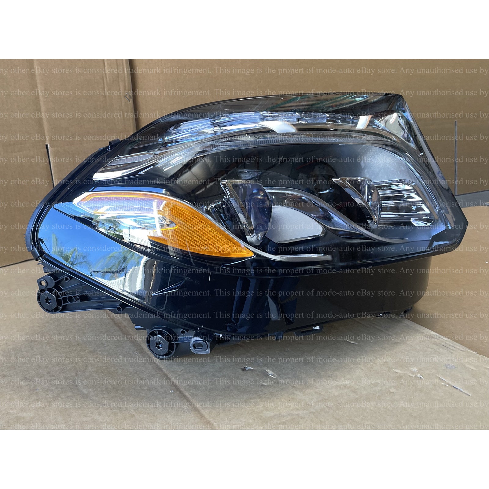 Full LED Headlight Assembly for 2017 2019 Mercedes-Benz GLS Class Right Side