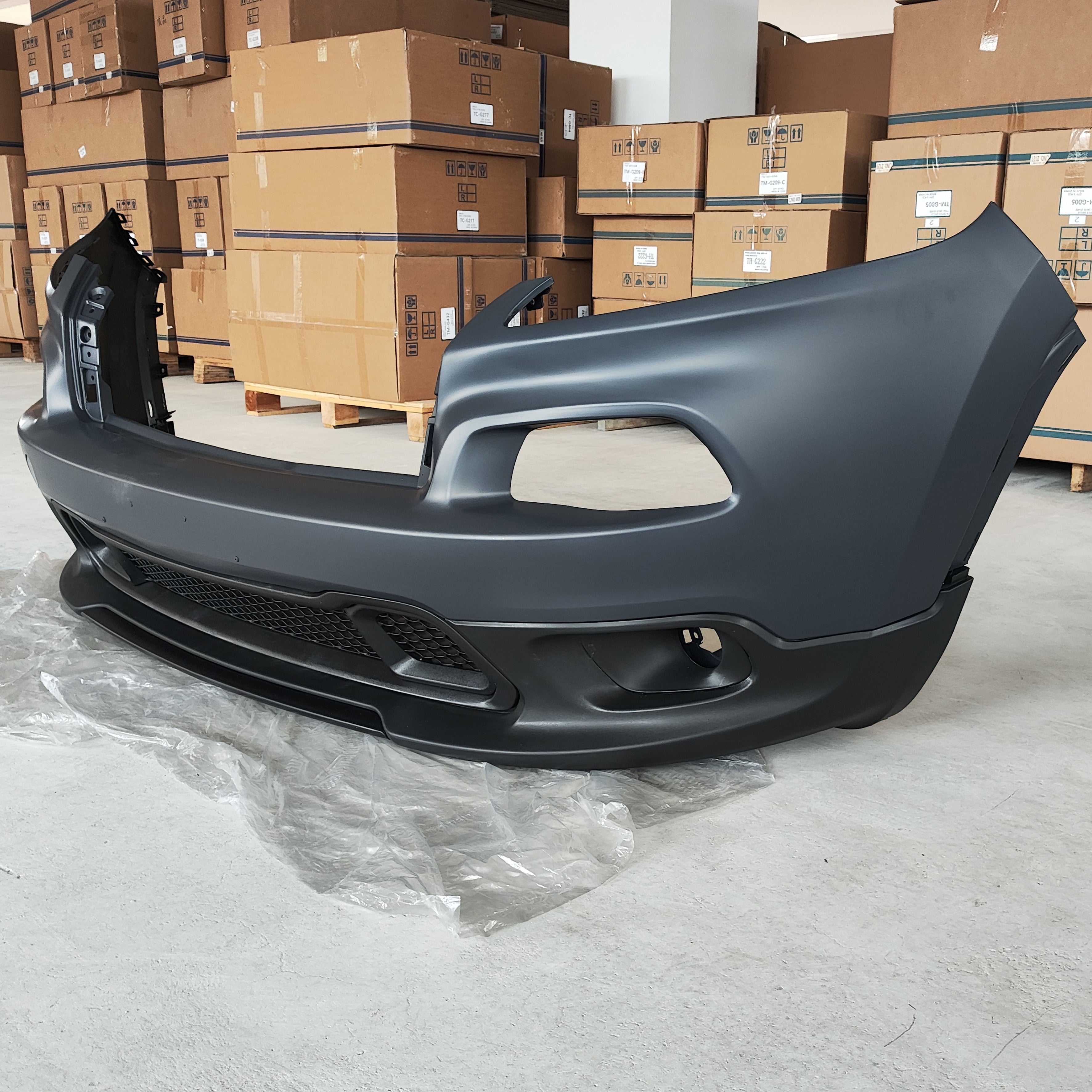 For 2014 2015 2016 2017 2018 Jeep Cherokee Front Bumper Cover Grille Complete Assembly Set