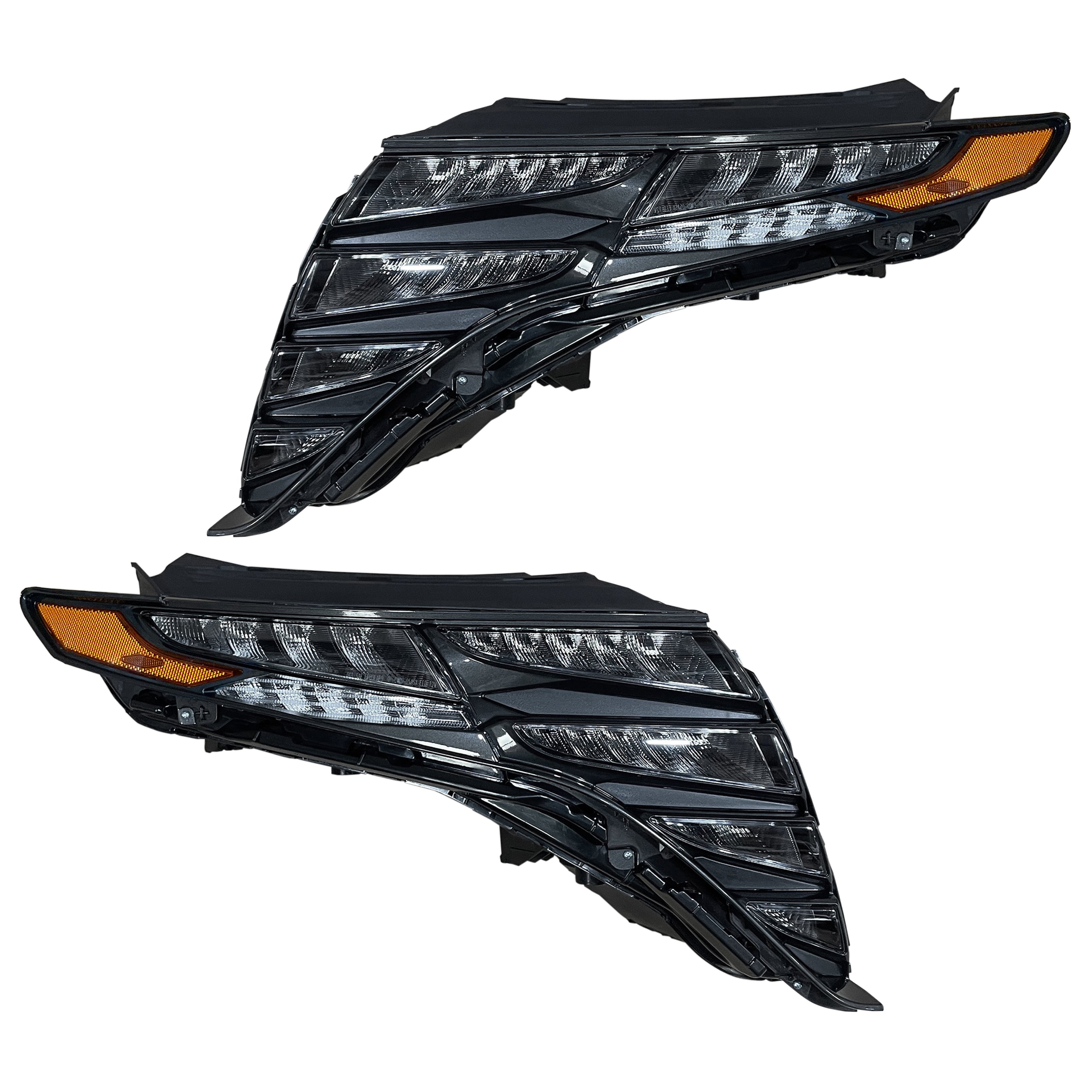 For 2022 2023 2024 Hyundai Tucson LED DRL Headlight Assembly Driver Passenger Left Right Set Pair 2Pcs