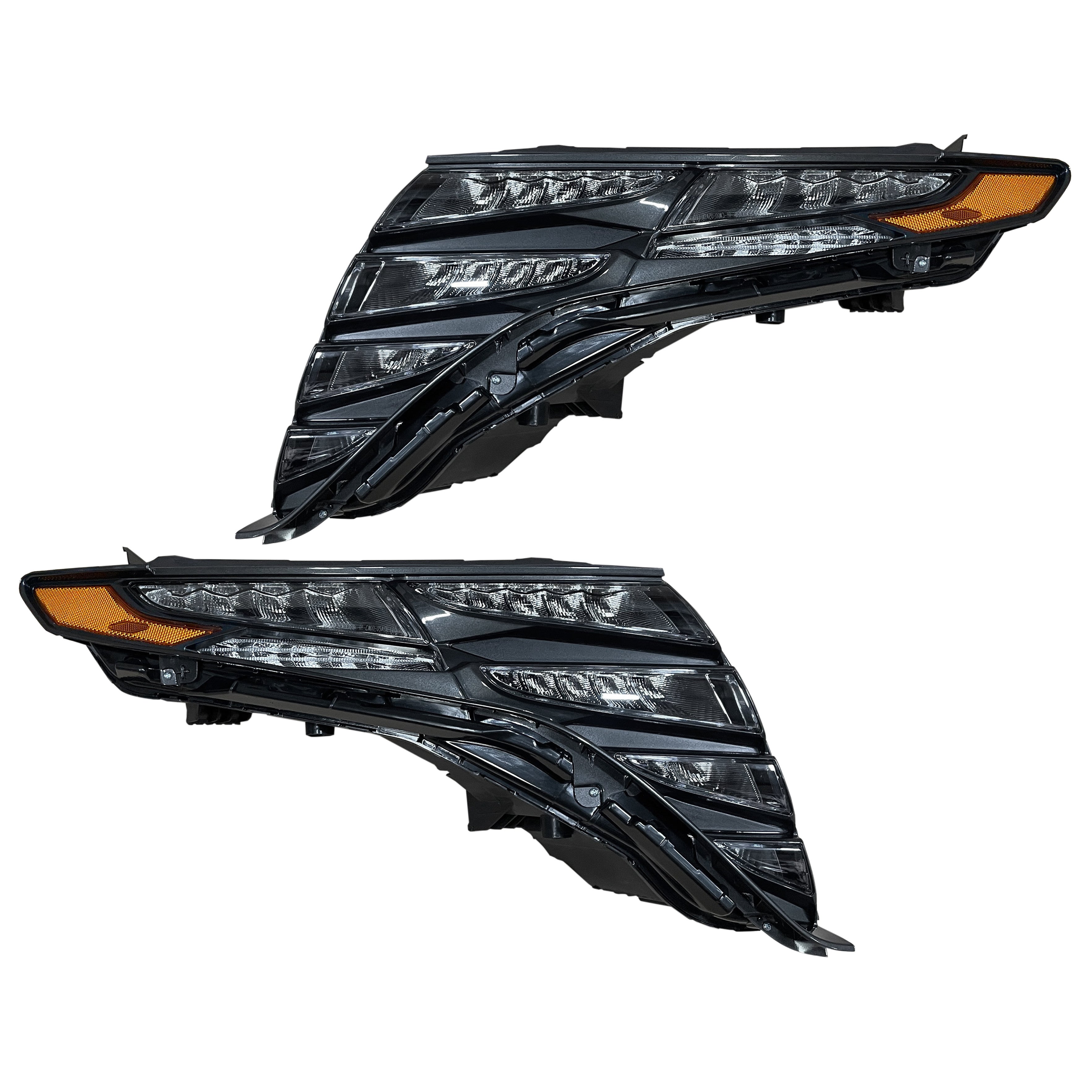 For 2022 2023 2024 Hyundai Tucson LED DRL Headlight Assembly Driver Passenger Left Right Set Pair 2Pcs