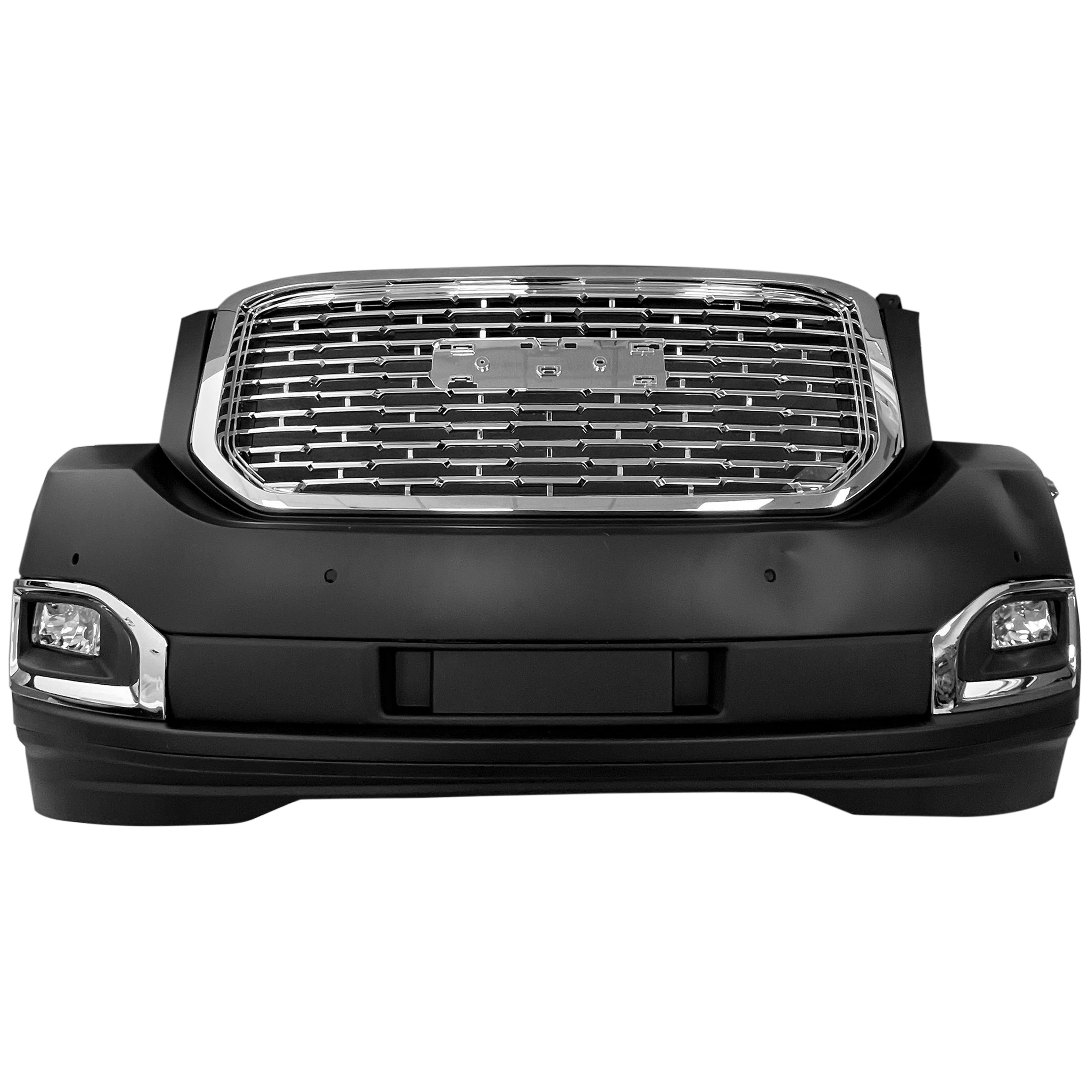 For 2015 2016 2017 2018 2019 2020 GMC Yukon Complete Front Bumper Cover Fascia Set Primed Assembly