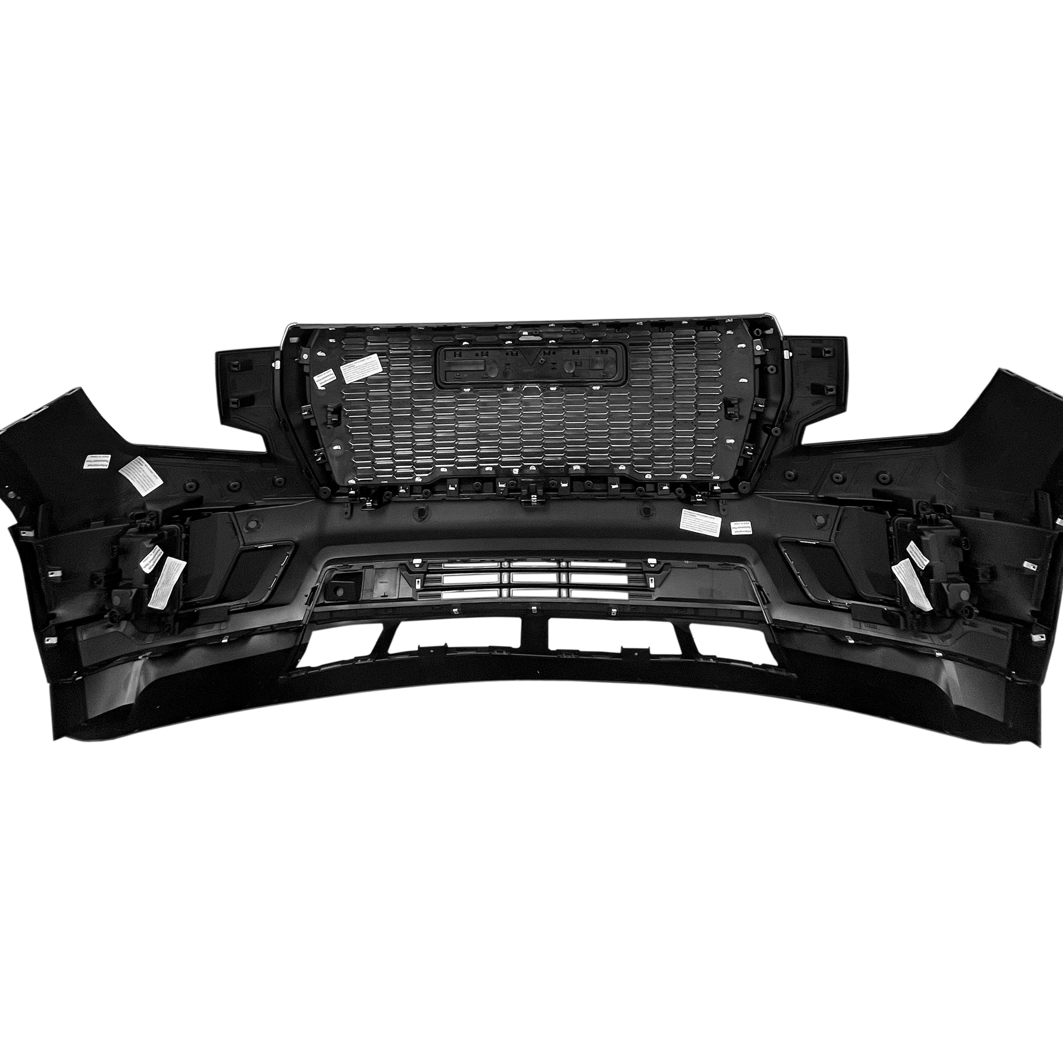 For 2021 2022 2023 GMC Yukon Complete Front Bumper Cover Fascia Set Primed Assembly