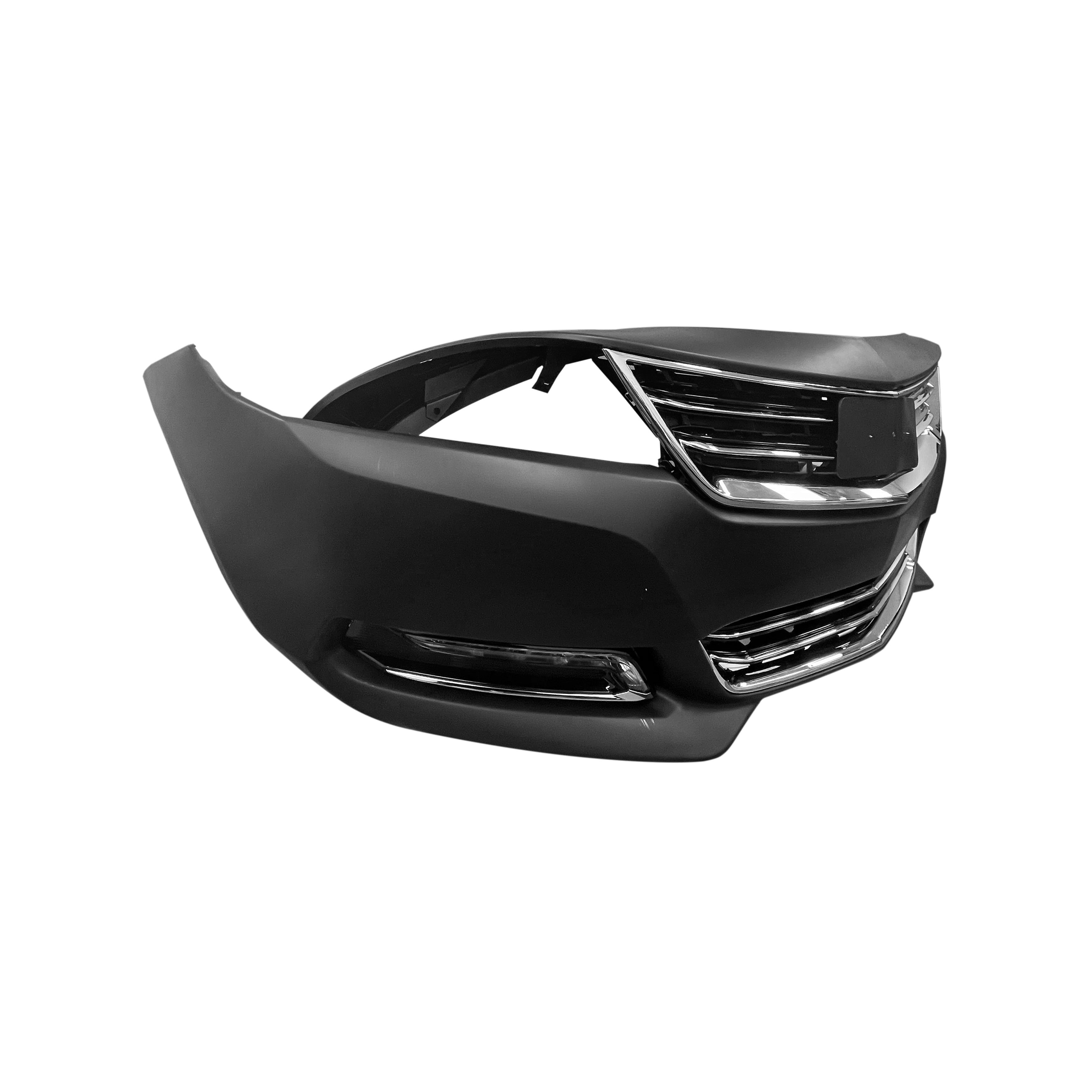 For 2014 2015 2016 2017 2018 2019 2020 Chevrolet Impala Complete Front Bumper Cover Fascia Set Primed Assembly