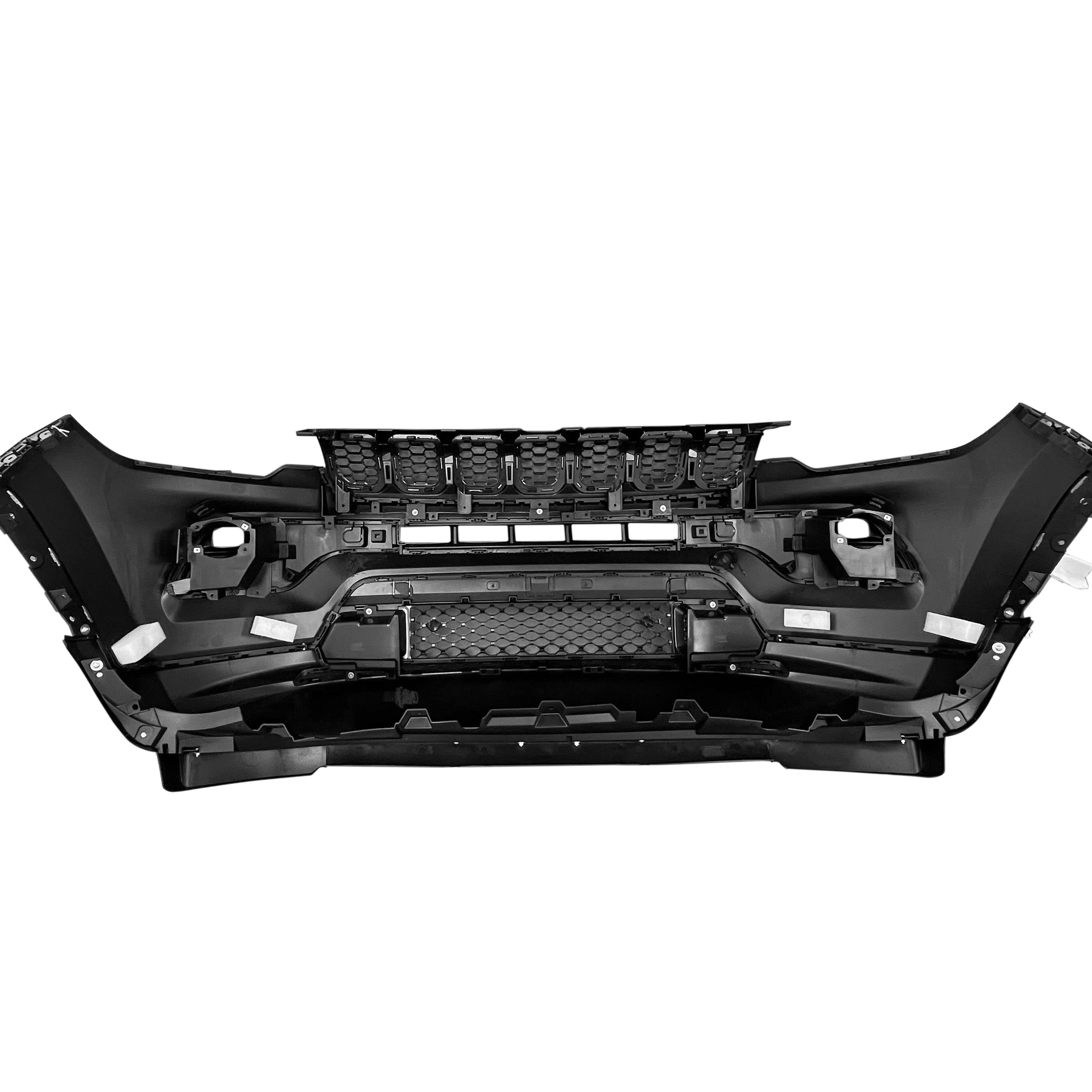 For 2022 2023 2024 2025 Jeep Compass Complete Front Bumper Cover Fascia Assembly Set Black