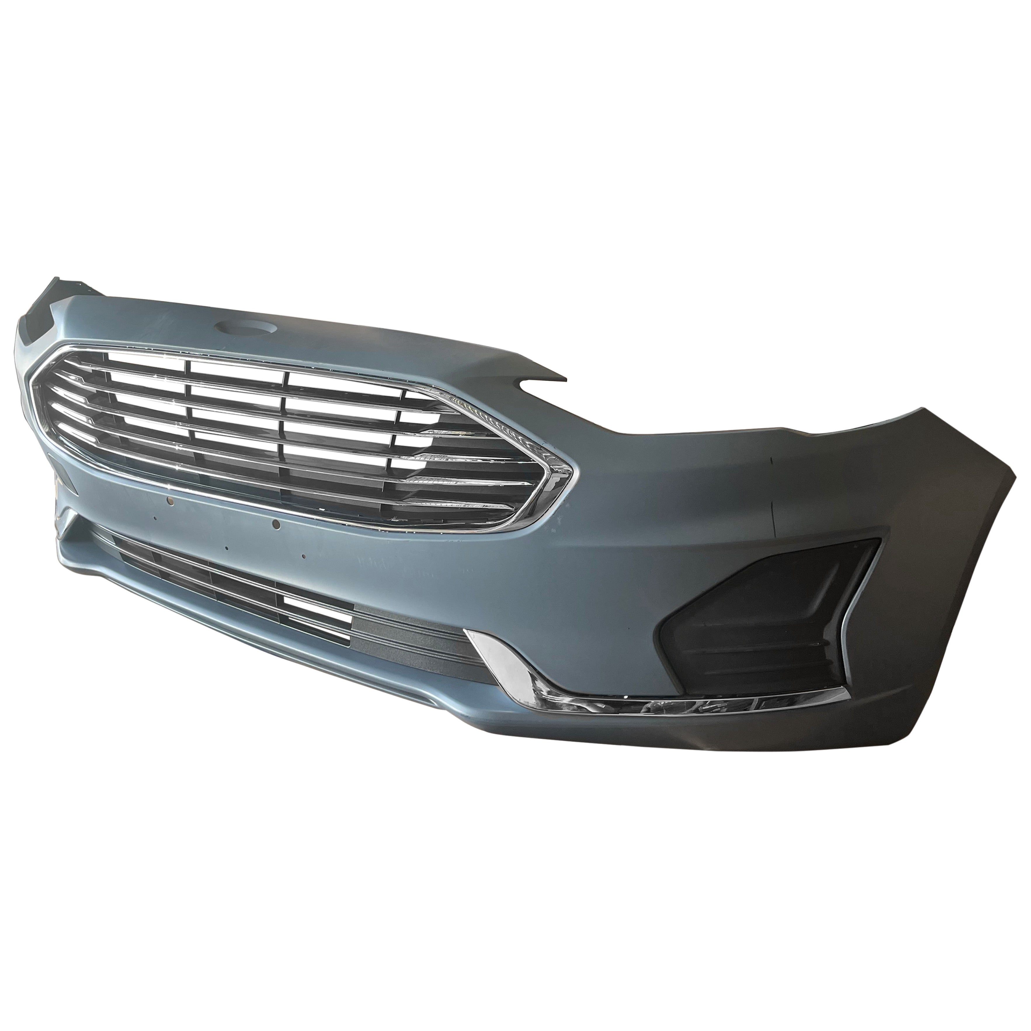 For 2019 2020 Ford Fusion Front Bumper Cover Fascia Assembly Set With Sensor Hole