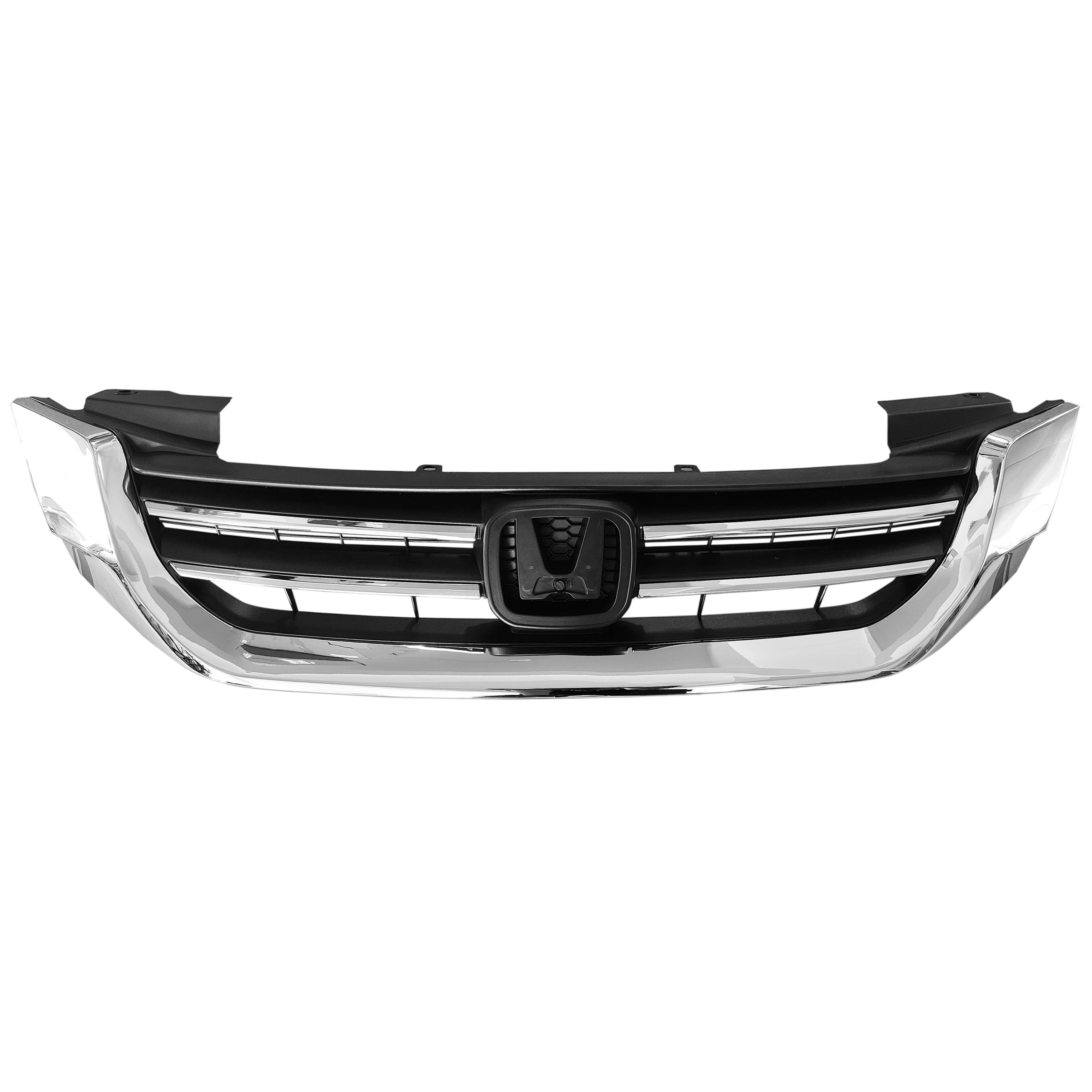 For 2013 2014 2015 Honda Accord Front Upper Bumper Grille Mesh Grill Chrome Finish GNT56215130