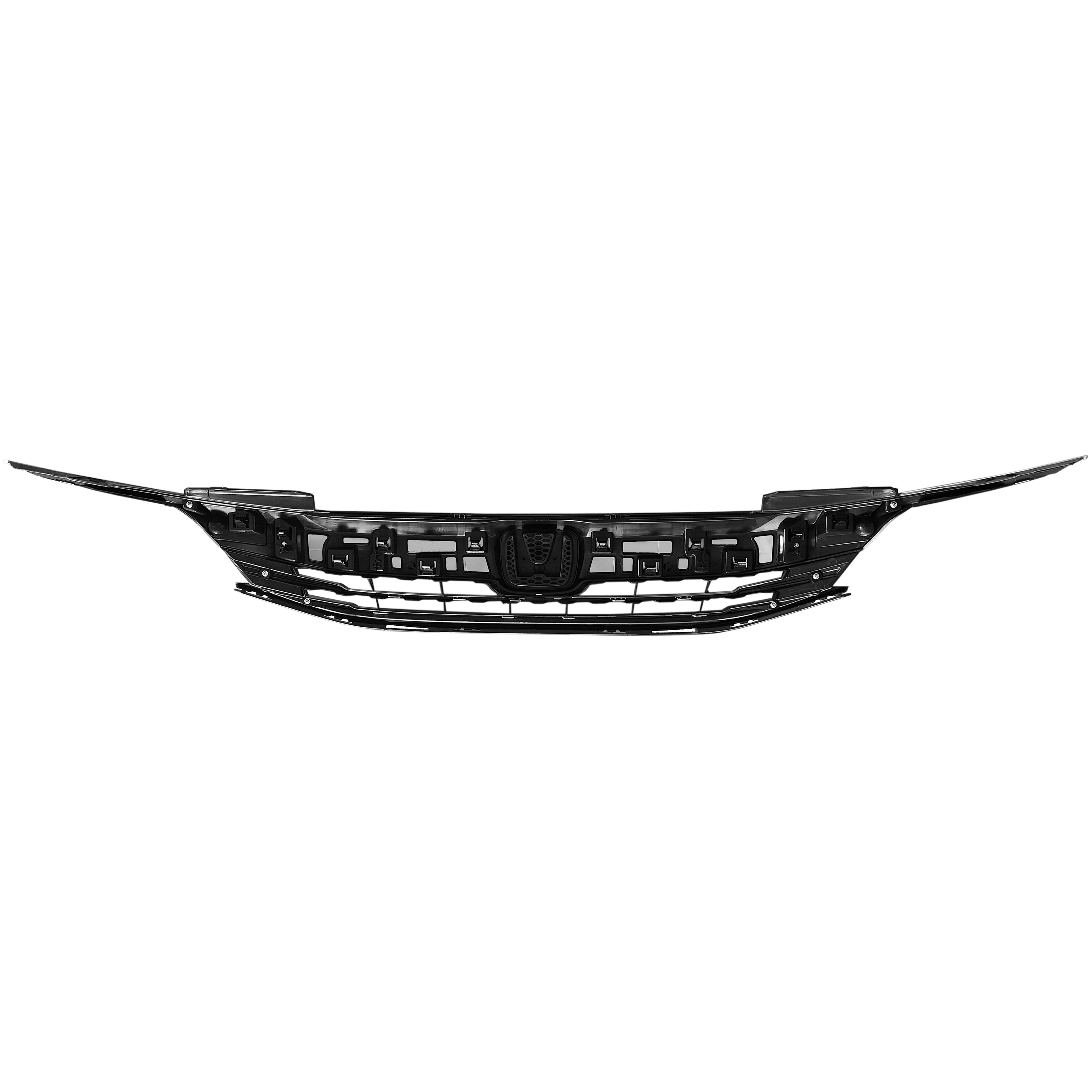 For 2016 2017 Honda Accord Sedan Front Upper Bumper Grille Grill Chrome Finish HO1200229 71121T2FA51