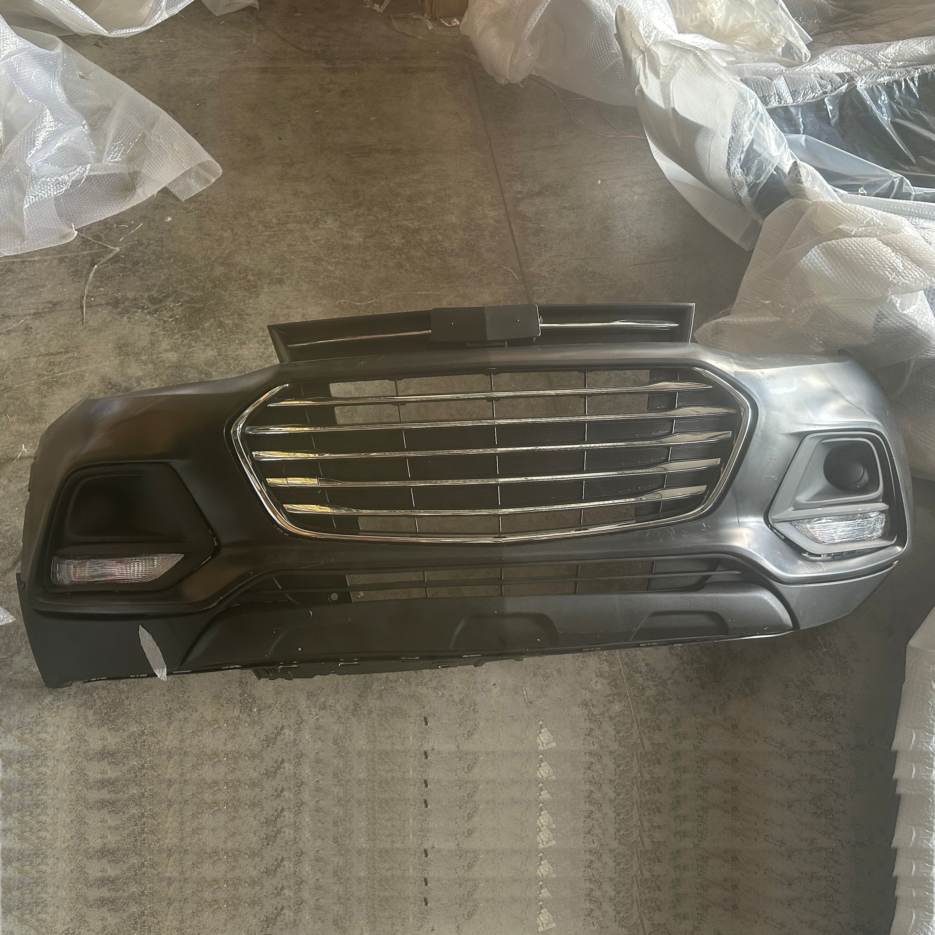 For 2017 2018 2019 2020 2021 2022 Chevy Trax Front Bumper Grille with Fog Covers Assembly Set