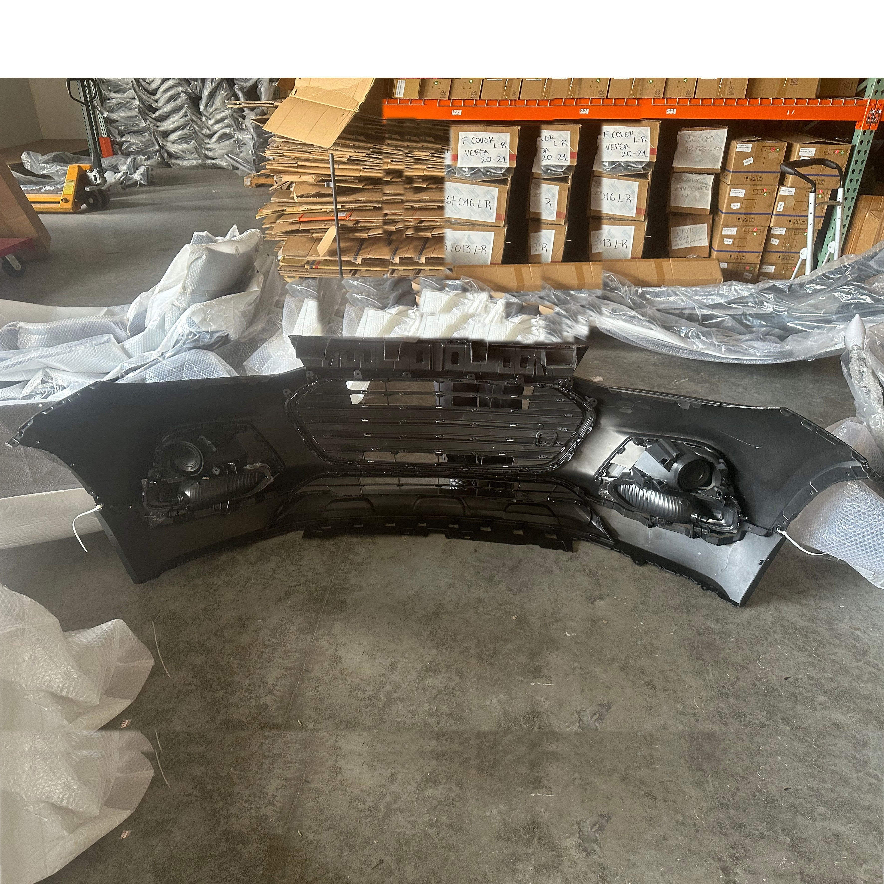 For 2017 2018 2019 2020 2021 2022 Chevy Trax Front Bumper Grille with Fog Covers Assembly Set