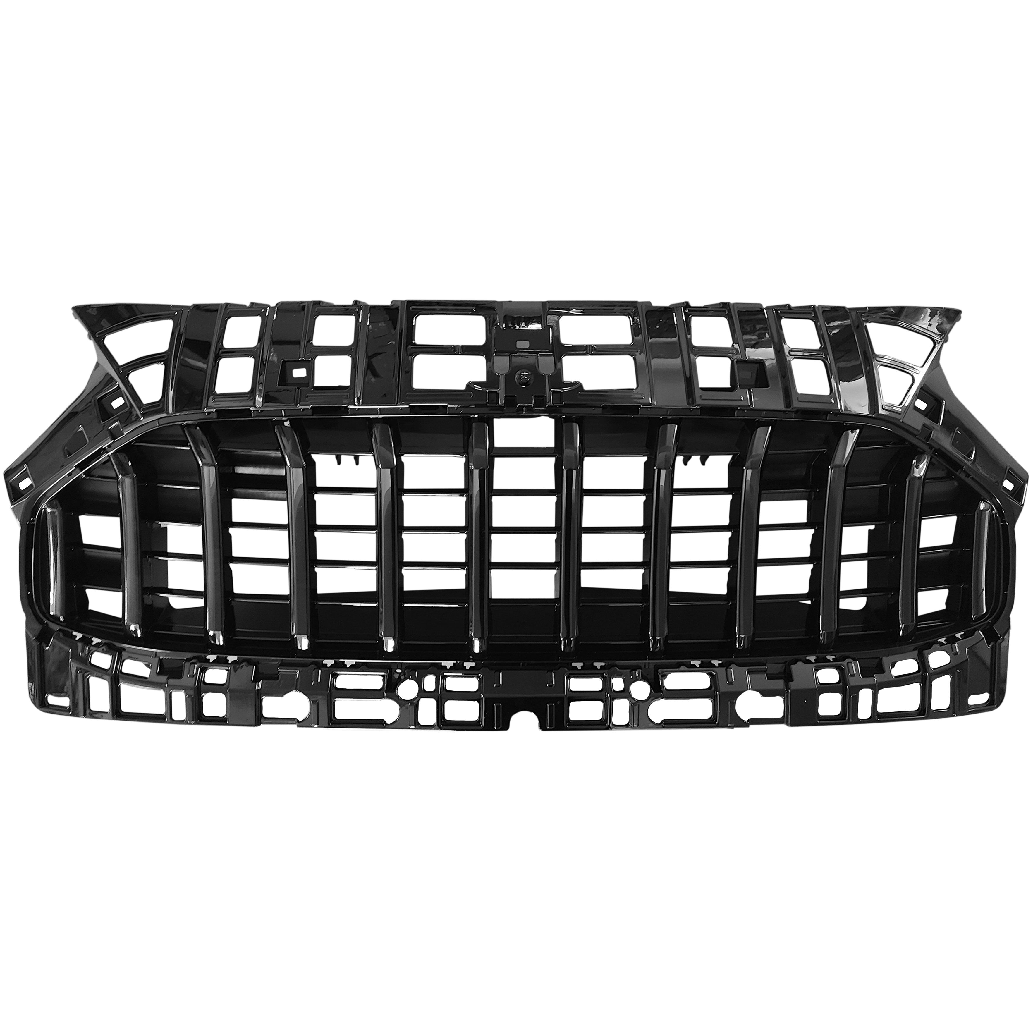 For 2023 2024 2025 Honda HRV HR-V Front Upper Grille Base Black Grill Mesh Finish