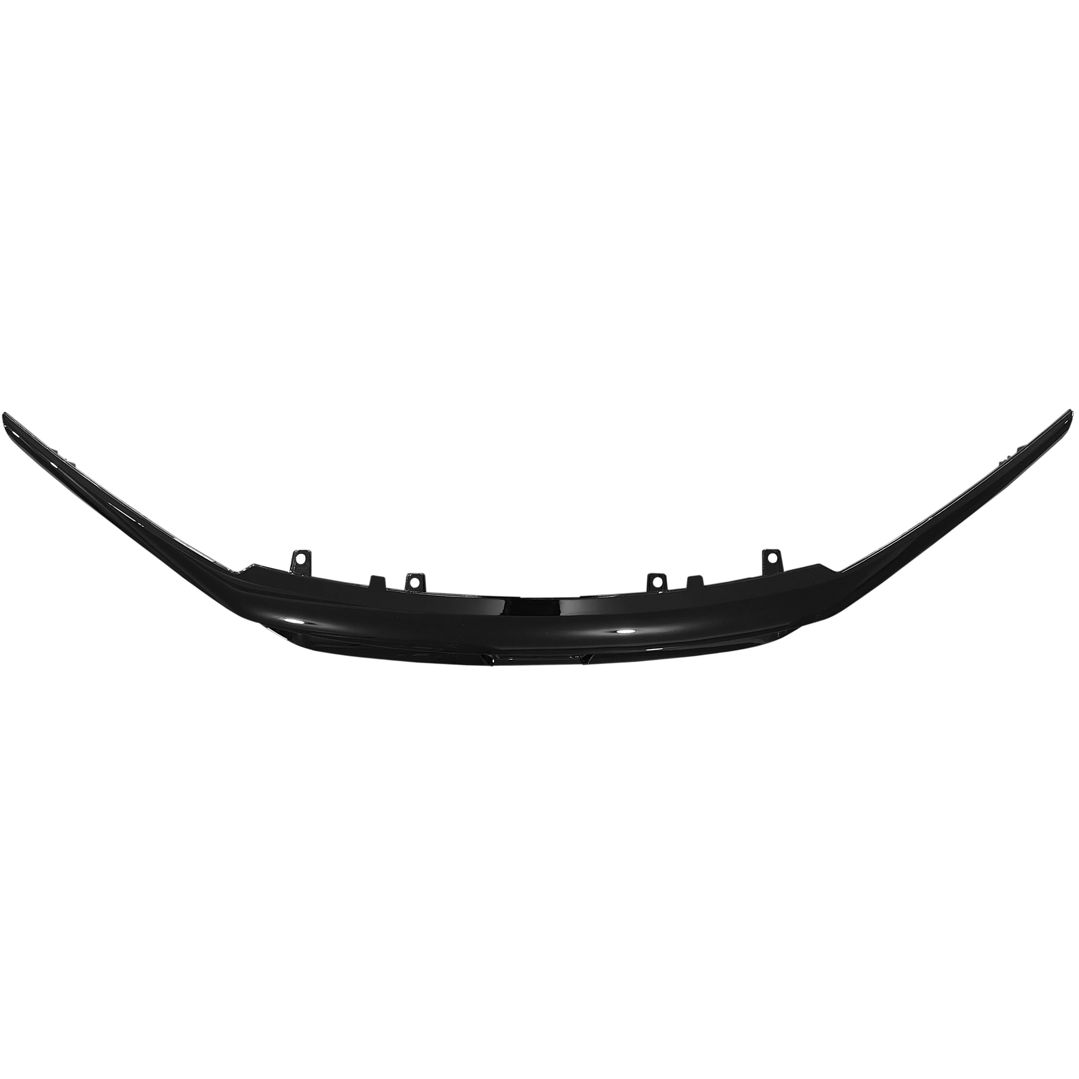 For 2019 2020 2021 2022 Honda Pilot Front Upper Grille Grill with Molding Trim Black Finish