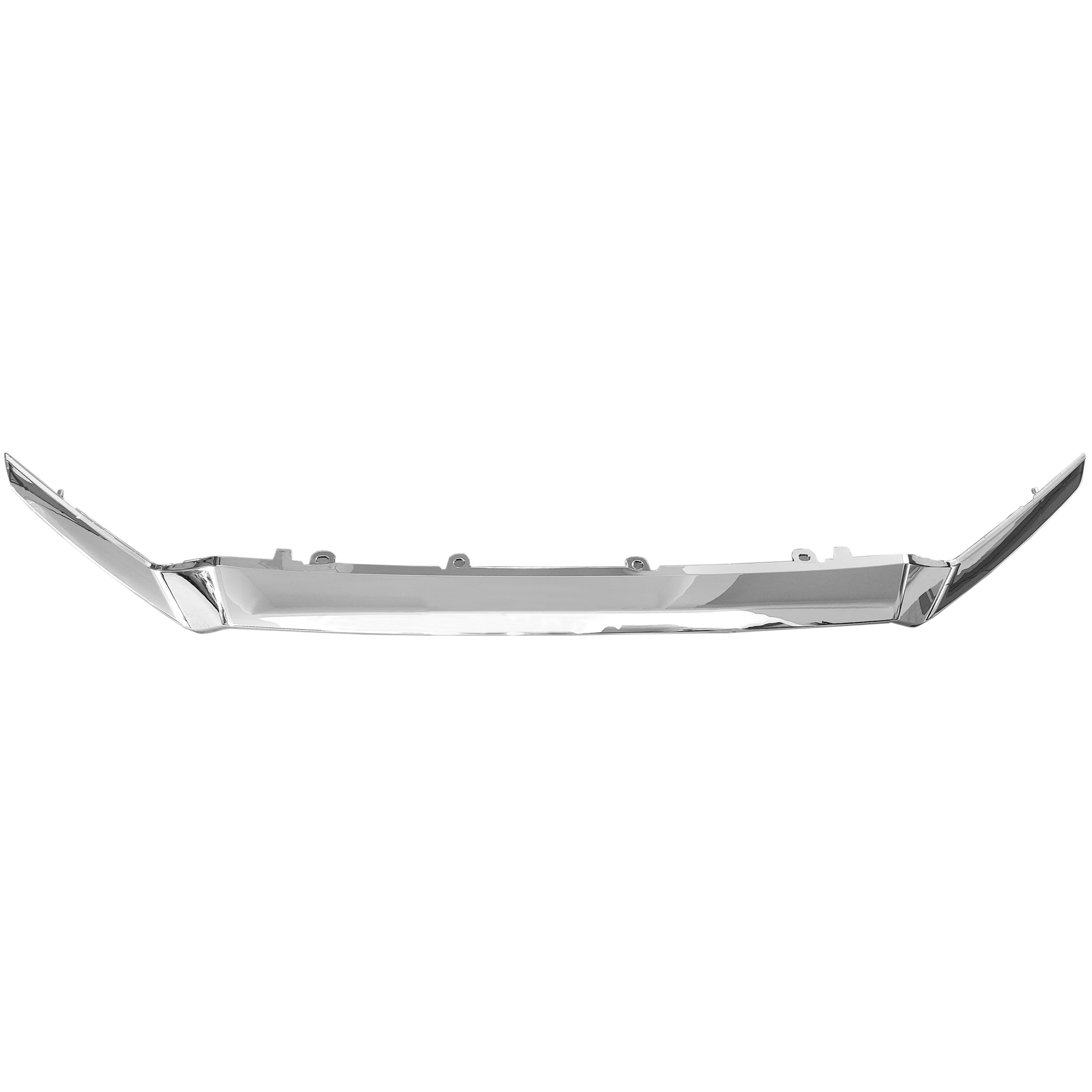 For 2022 2023 Honda Ridgeline Passport Front Upper Grille Molding Trim Chrome Finish