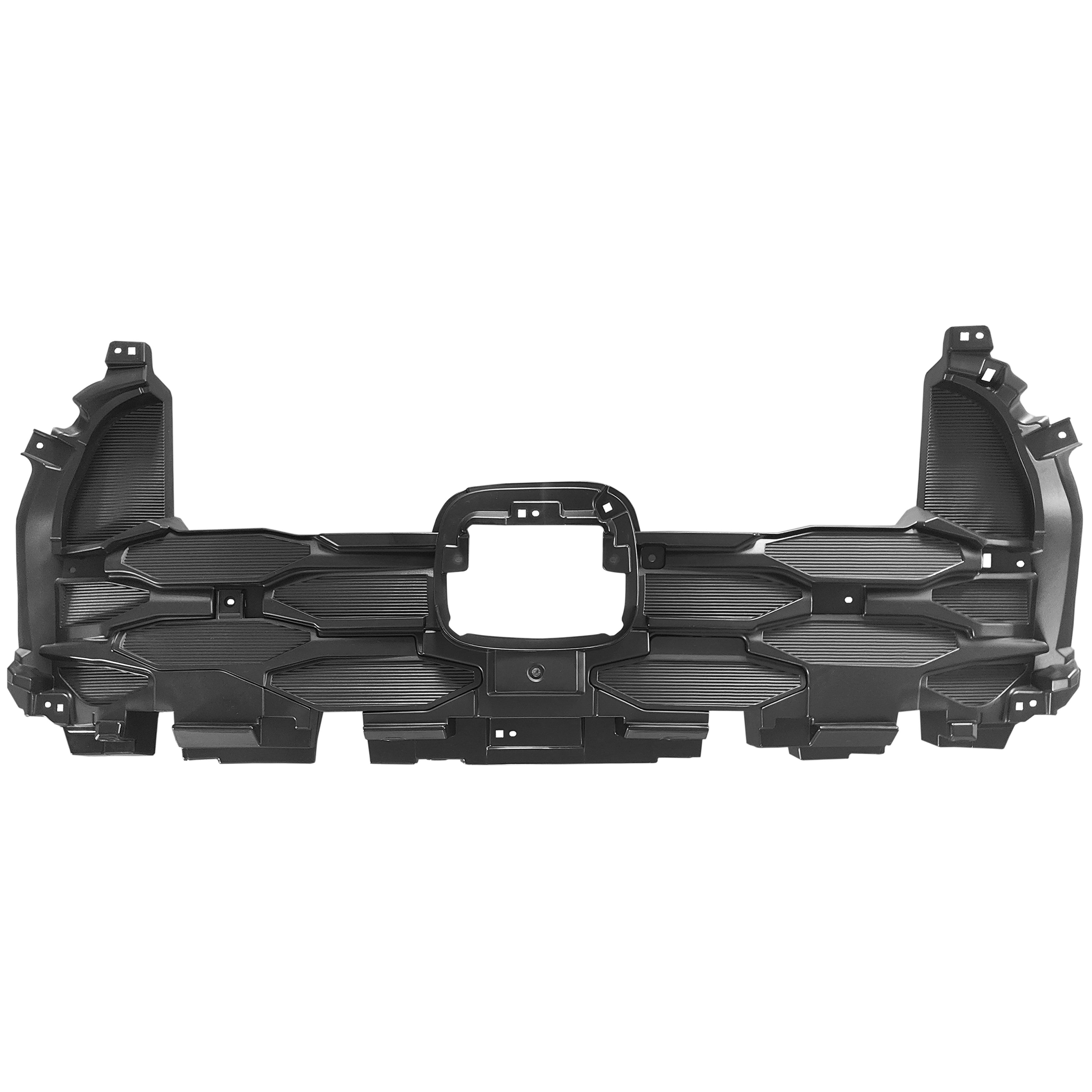 For 2022 2023 2024 Honda Passport Sport Front Upper Grille Grill with Molding & Cover Honeycomb 5pcs Set