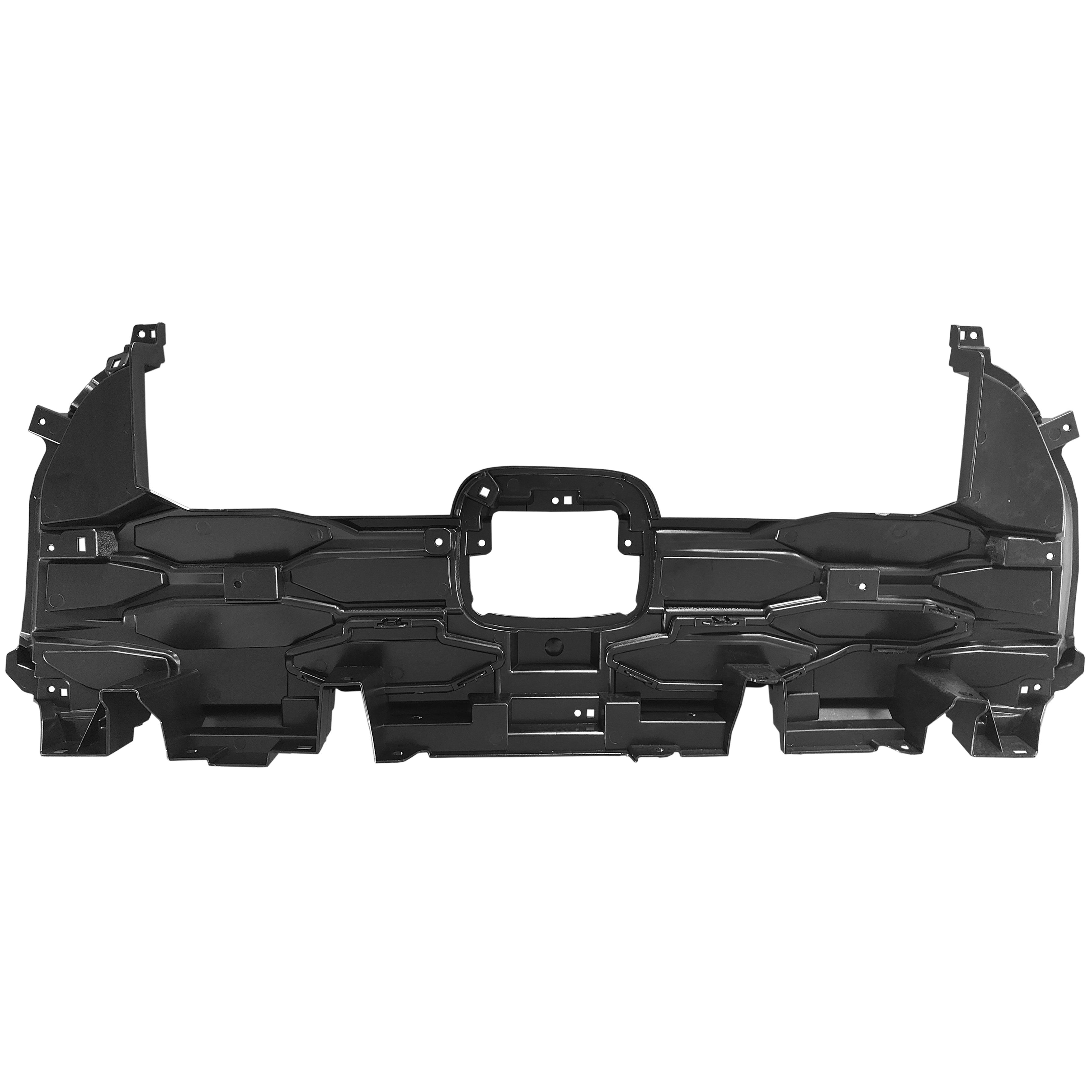 For 2022 2023 2024 Honda Passport Sport Front Upper Grille Grill with Molding & Cover Honeycomb 5pcs Set