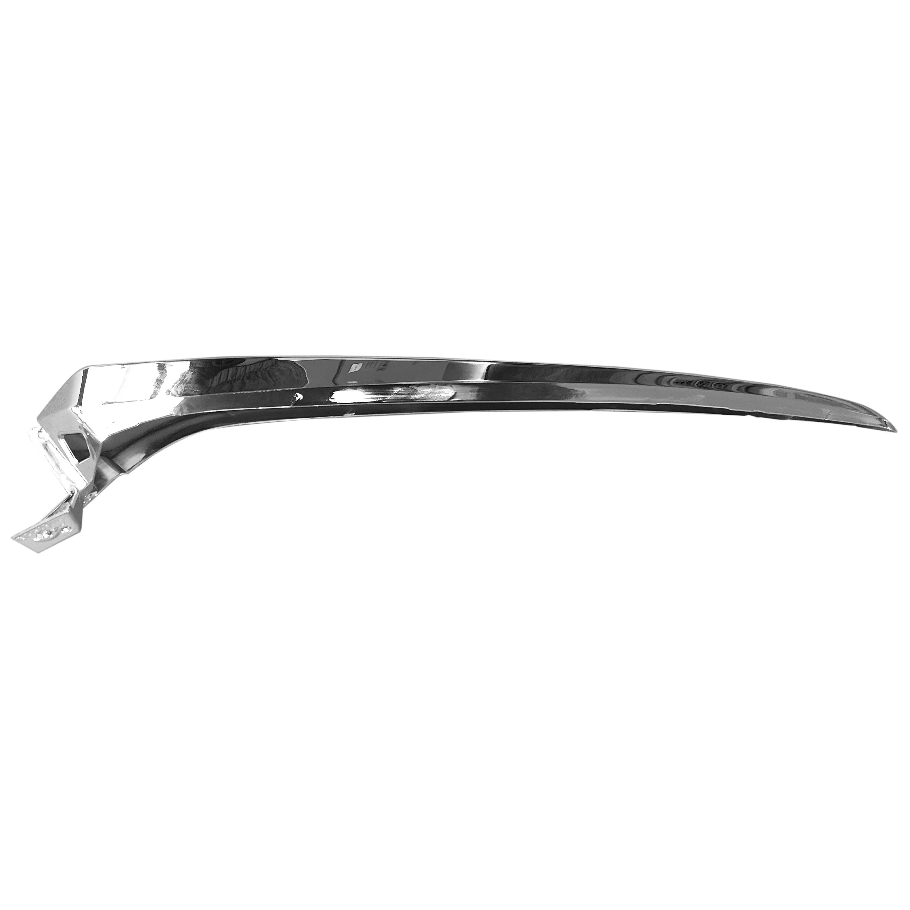 For 2023 2024 2025 Honda Civic Front Headlight Eyelid Molding Brow Chrome Left Right Driver Passenger Side Set Pair 2Pcs