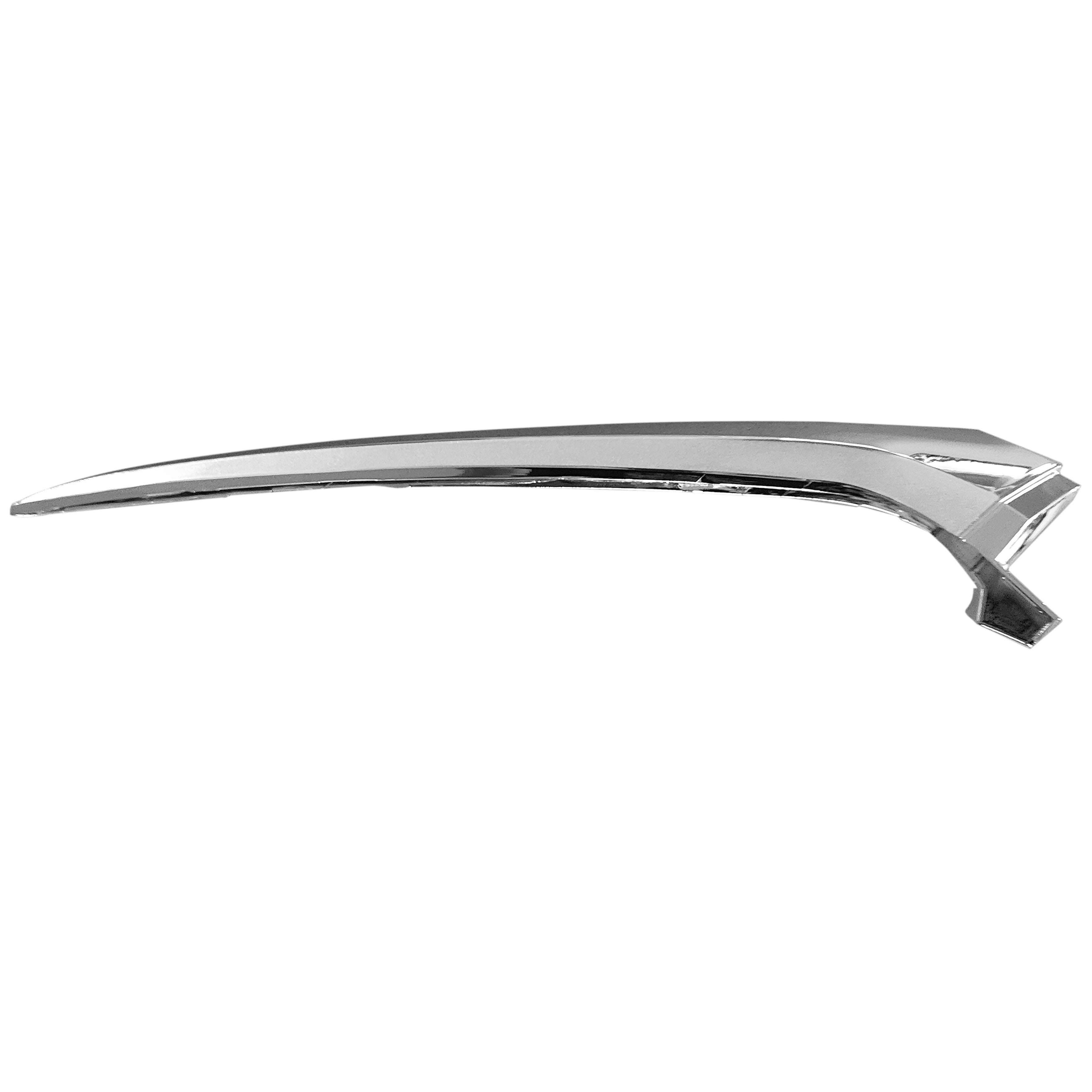 For 2023 2024 2025 Honda Civic Front Headlight Eyelid Molding Brow Chrome Left Right Driver Passenger Side Set Pair 2Pcs