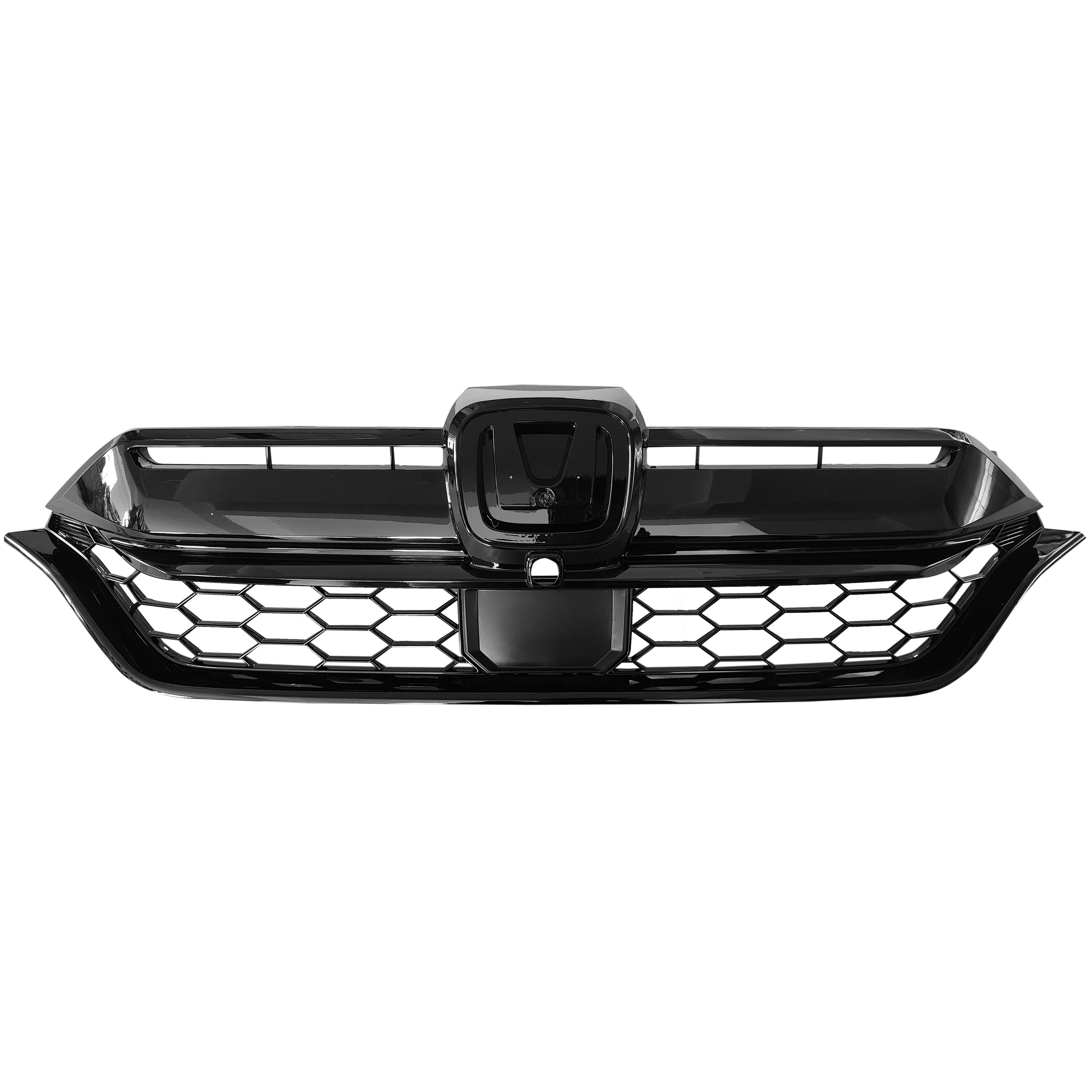 For 2020 2021 2022 Honda CRV CR-V Front Bumper Upper Grille Grill Gloss Black Honeycomb 71121-TLA-A60