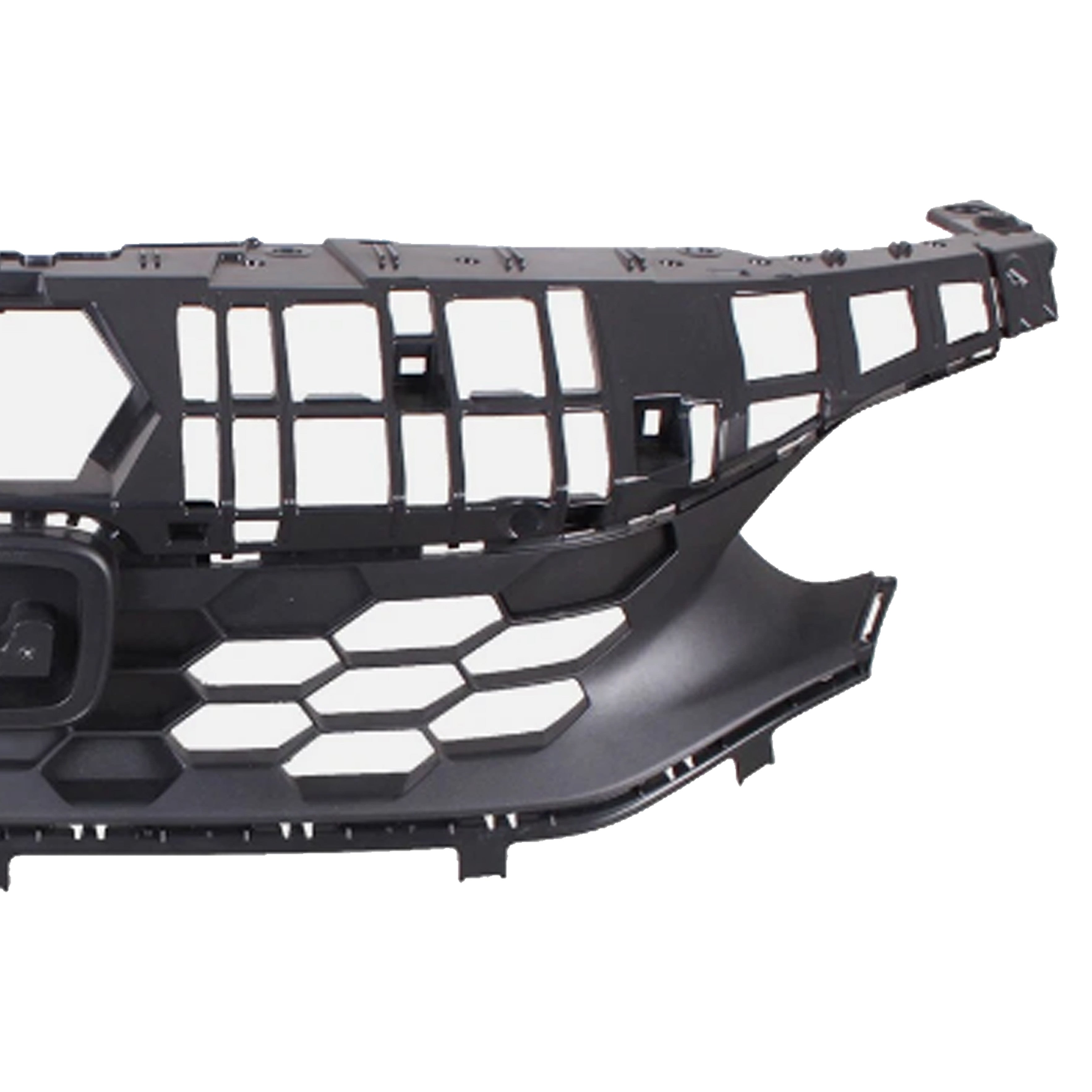 For 2022 2023 2024 2025 Honda Civic Hatchback Front Bumper Upper Grille Glossy Black Grill ABS 71200T43A01