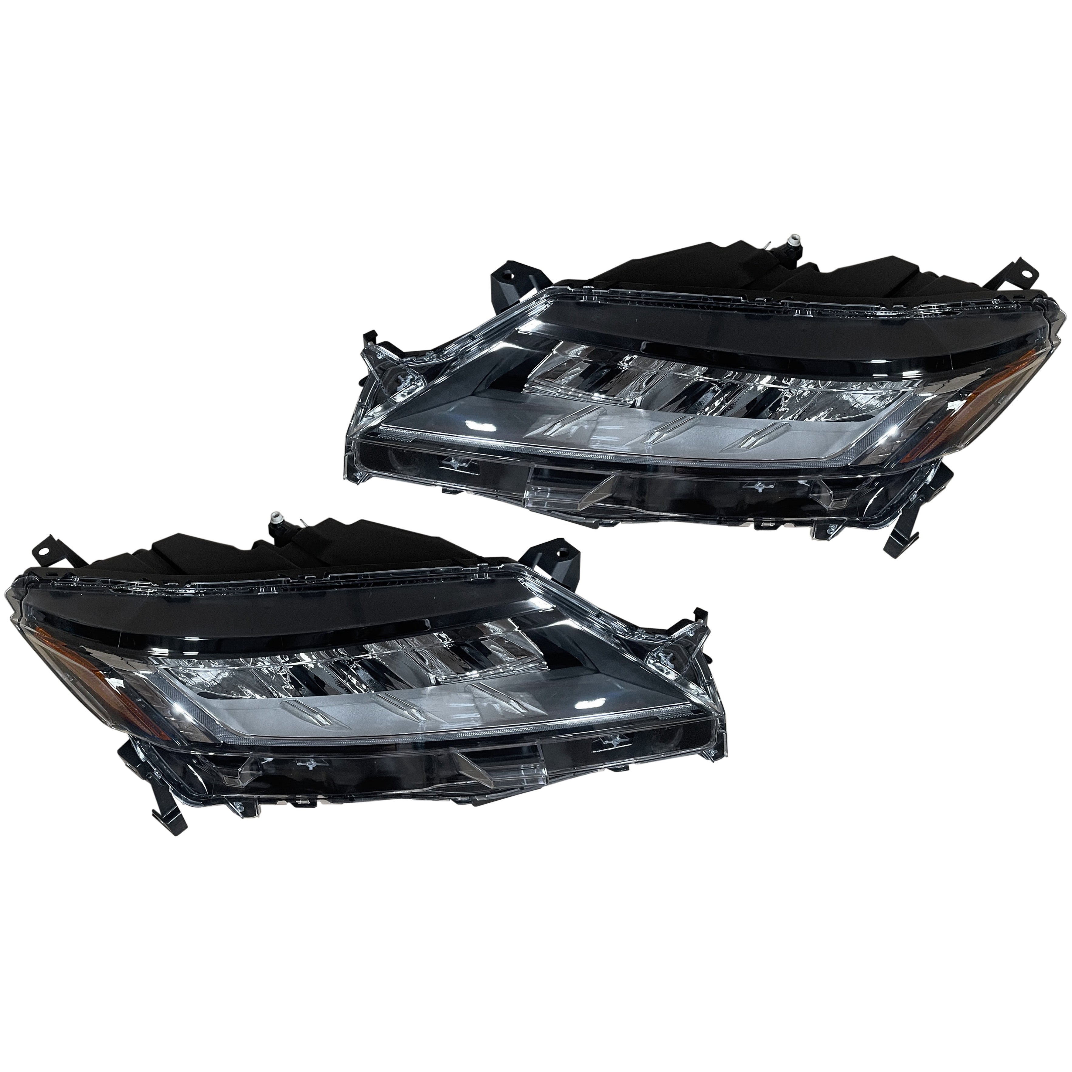 For 2020 2021 2022 2023 2024 Mitsubishi Outlander Sport Front LED Headlight Left Right Driver Passenger Side LH RH Set Pair 2Pcs 8301D639 8301D572