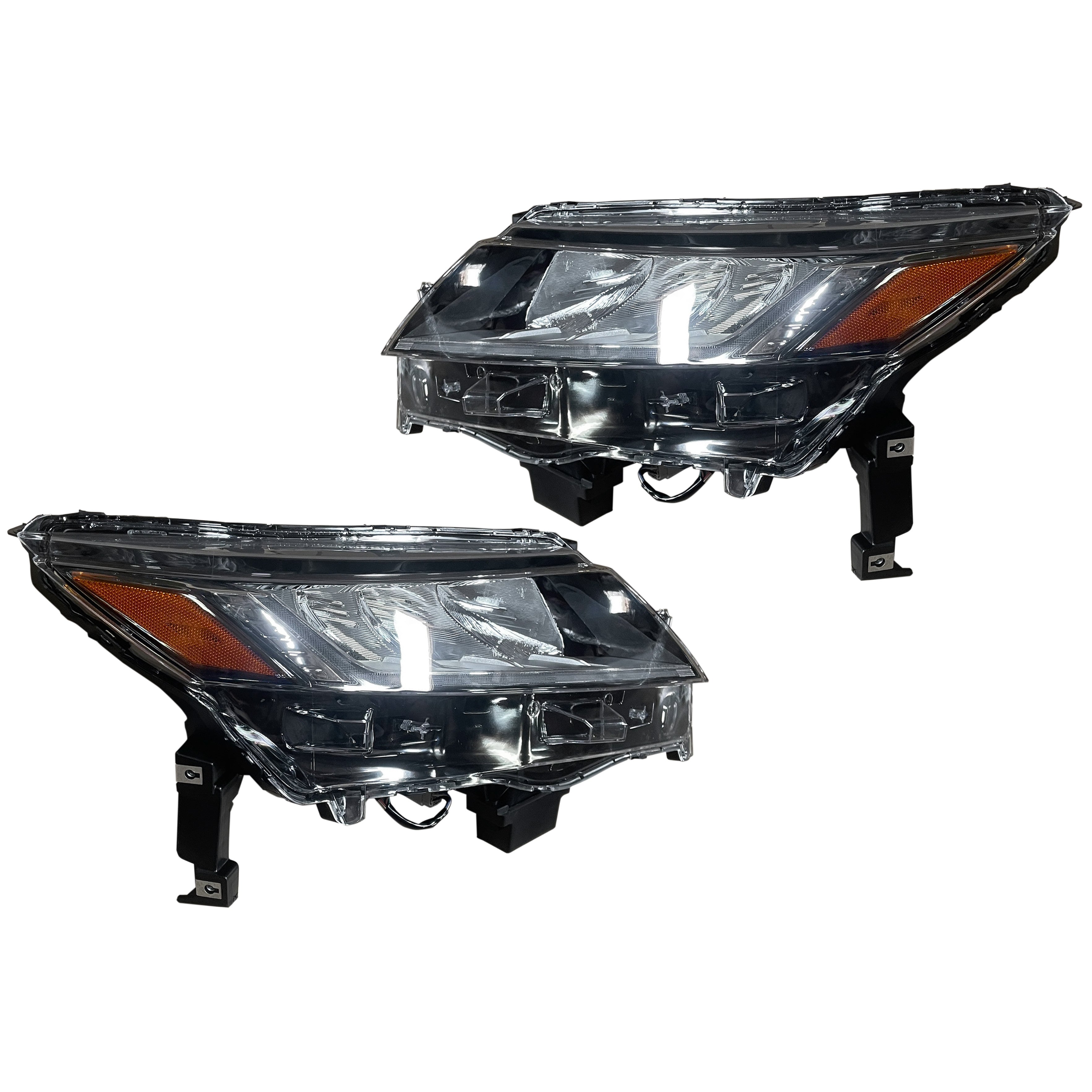 For 2020 2021 2022 2023 2024 Mitsubishi Outlander Sport Front LED Headlight Left Right Driver Passenger Side LH RH Set Pair 2Pcs 8301D639 8301D572
