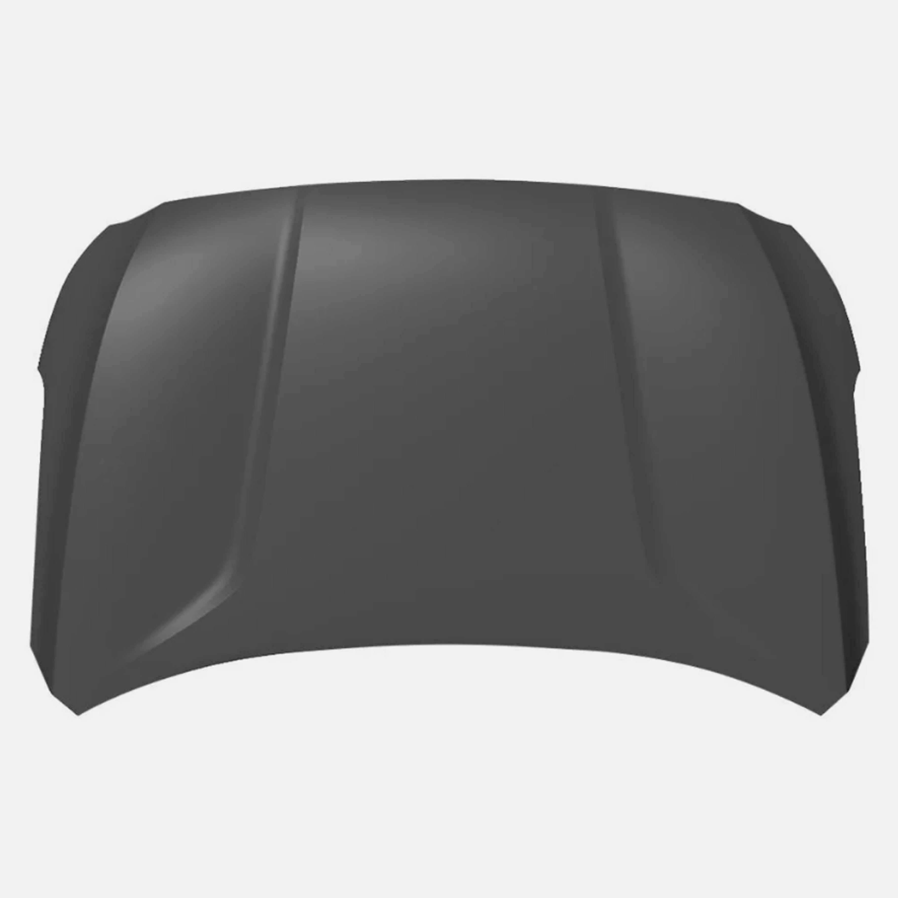 For 2019 2020 2021 2022 2023 Hyundai Santa Fe Front Upper Hood Panel Primed Finish Black Steel