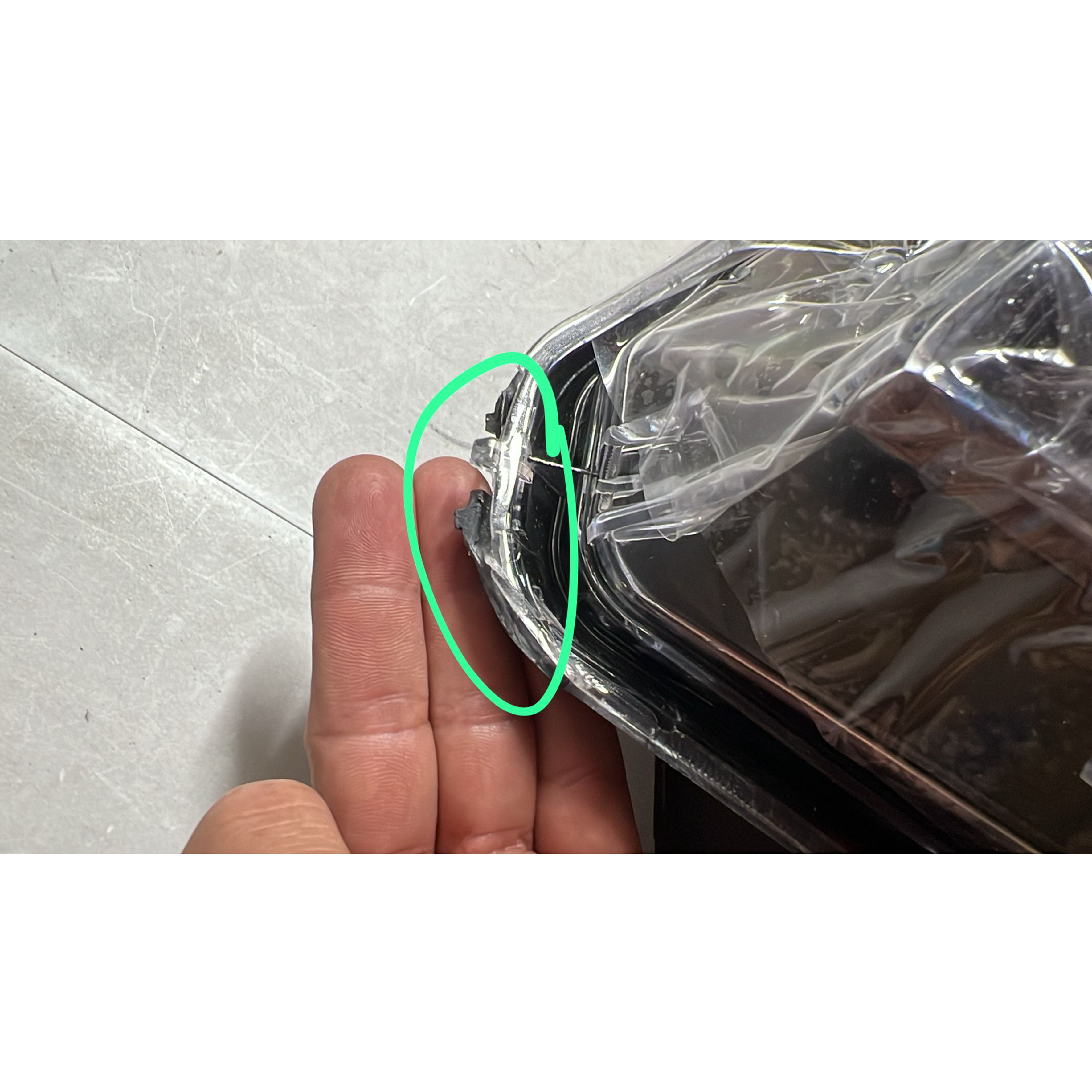 2019 2020 2021 Honda HRV HR-V Front Headlight Assembly LED Driver Side Damaged