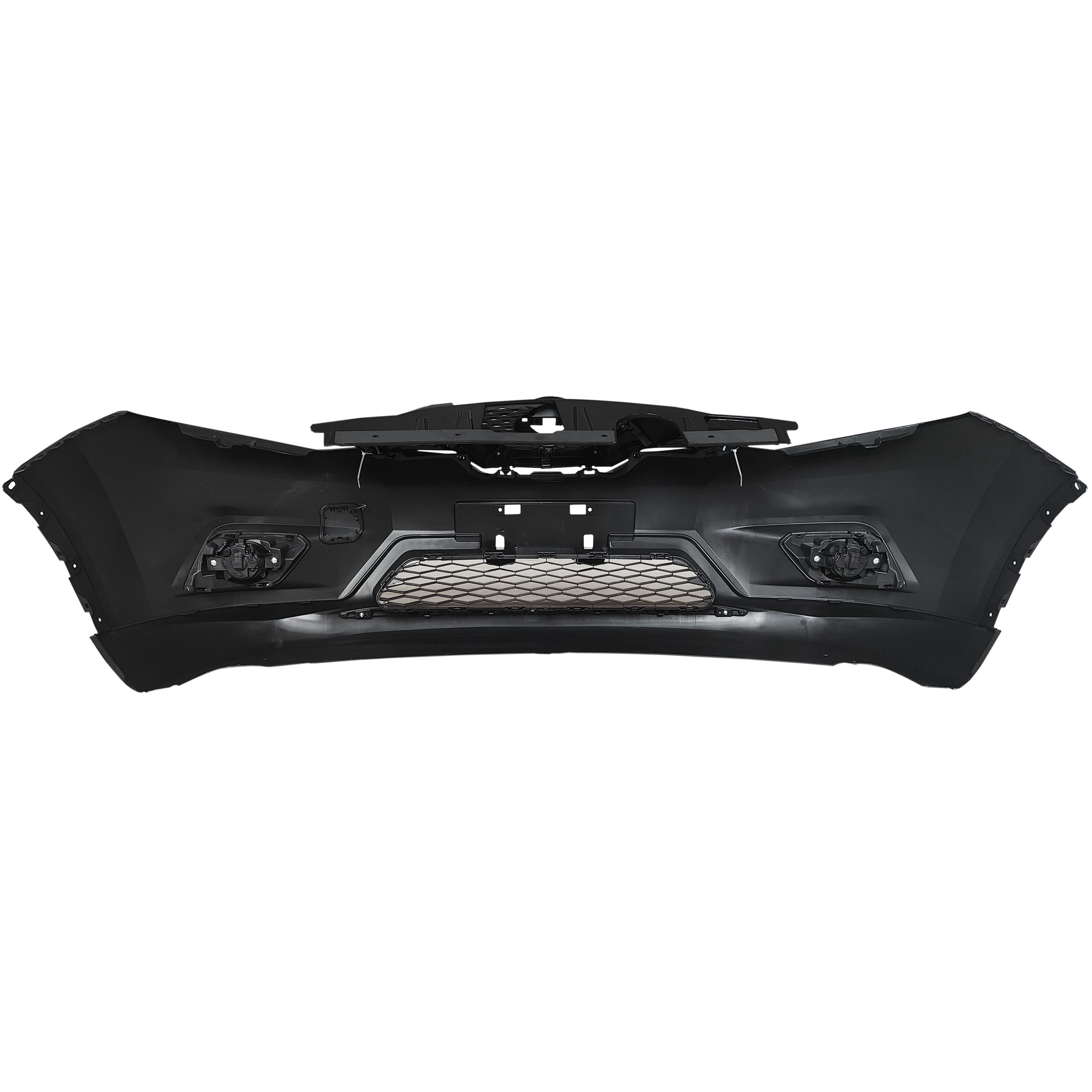 For 2014 2015 2016 Nissan Rogue Front Bumper Cover w/ Fog Light & Grille Assembly Set