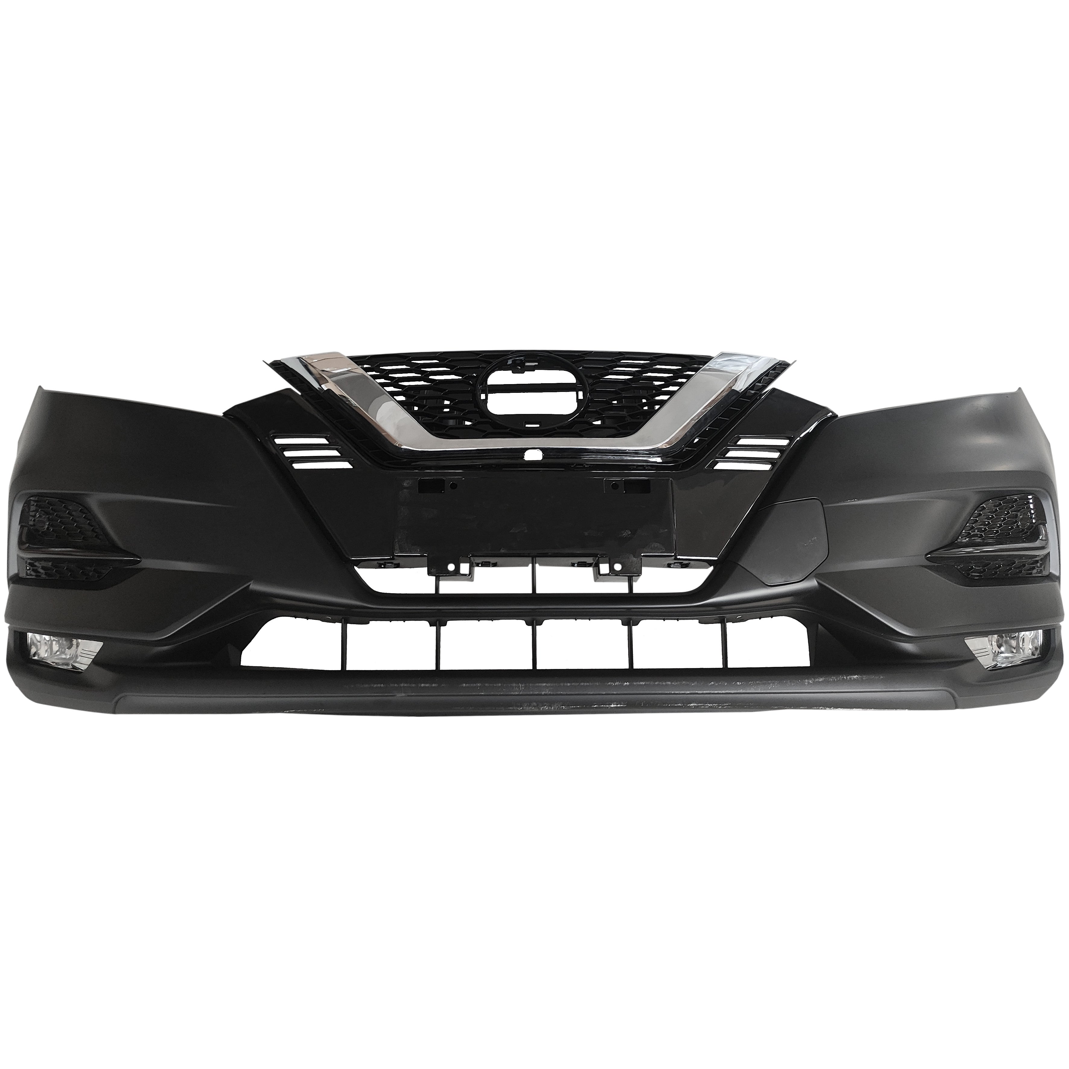 For 2020 2021 2022 Nissan Rogue Sport Front Bumper Cover w/ Fog Light & Grille Assembly Set