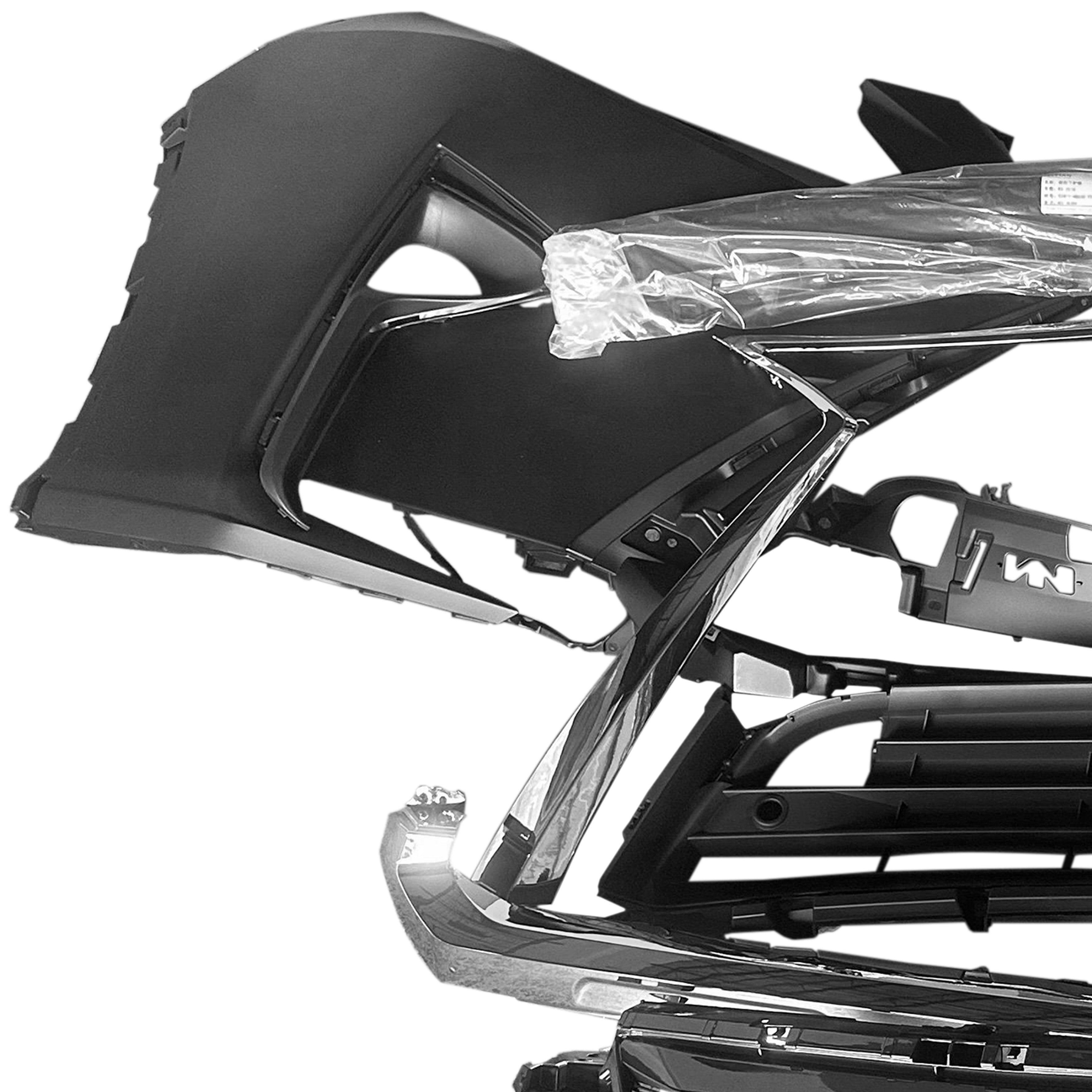 For 2016 2017 2018 2019 Lexus RX RX350 Front Bumper Upper Lower Grille with Fog Lights Assembly