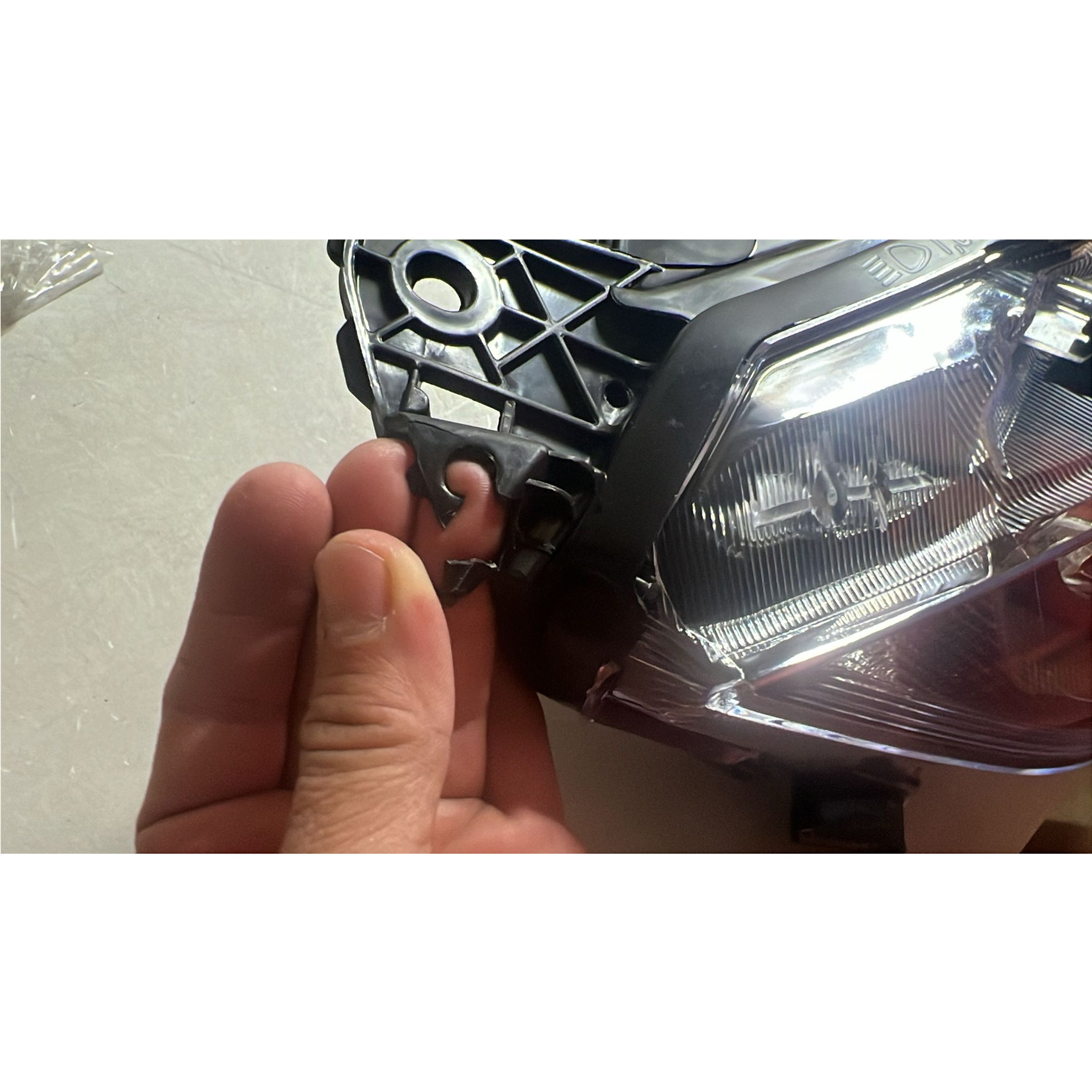 For 2016 2017 2018 2019 Honda Civic Touring Headlight Headlamp Assembly Full LED Right Passenger Side RH 33100TBAA11 Damaged