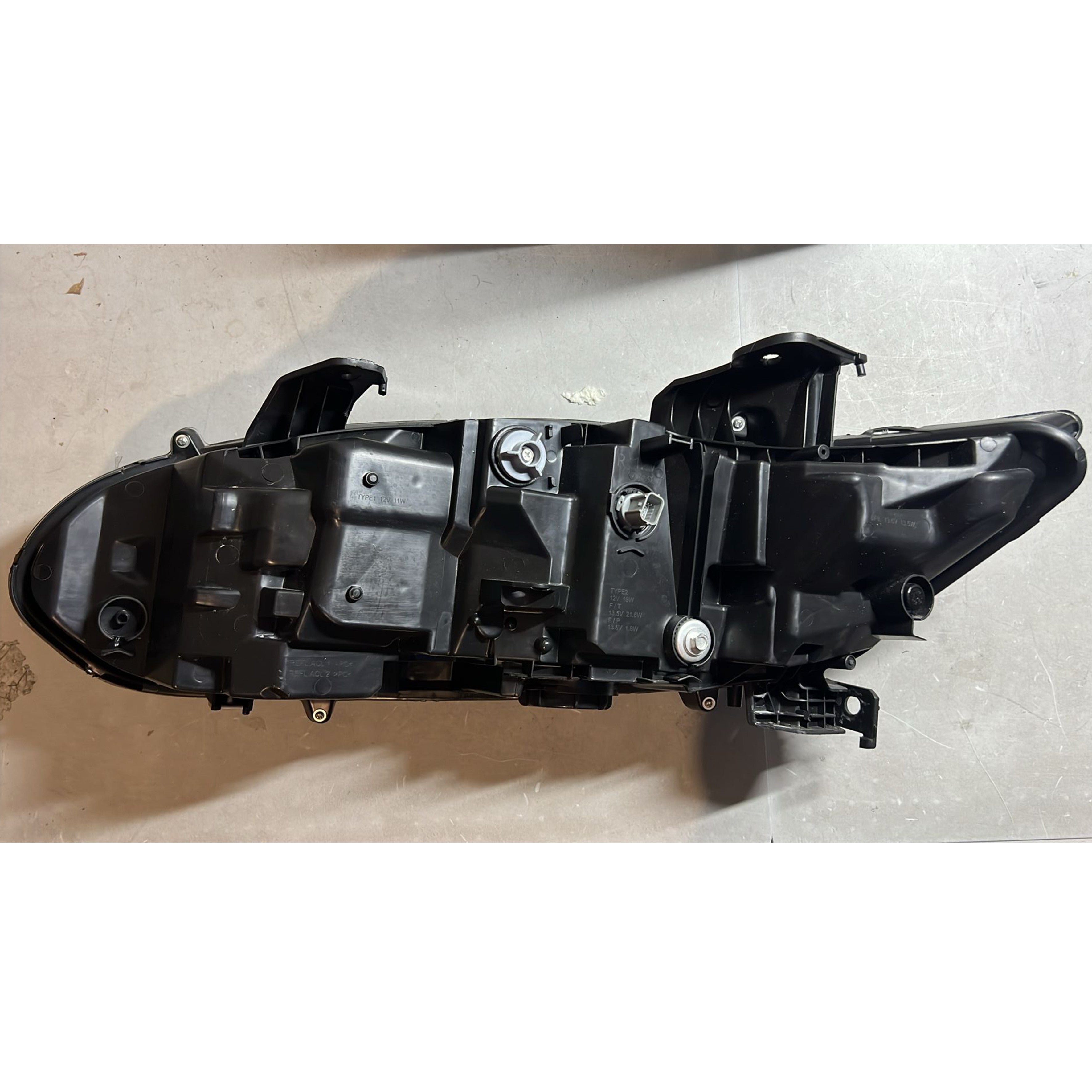 For 2018 2019 2020 2021 2022 Honda Accord Full LED Headlight Headlamp Chrome Assembly Right Passenger Side RH 33100TVAA11 Damaged