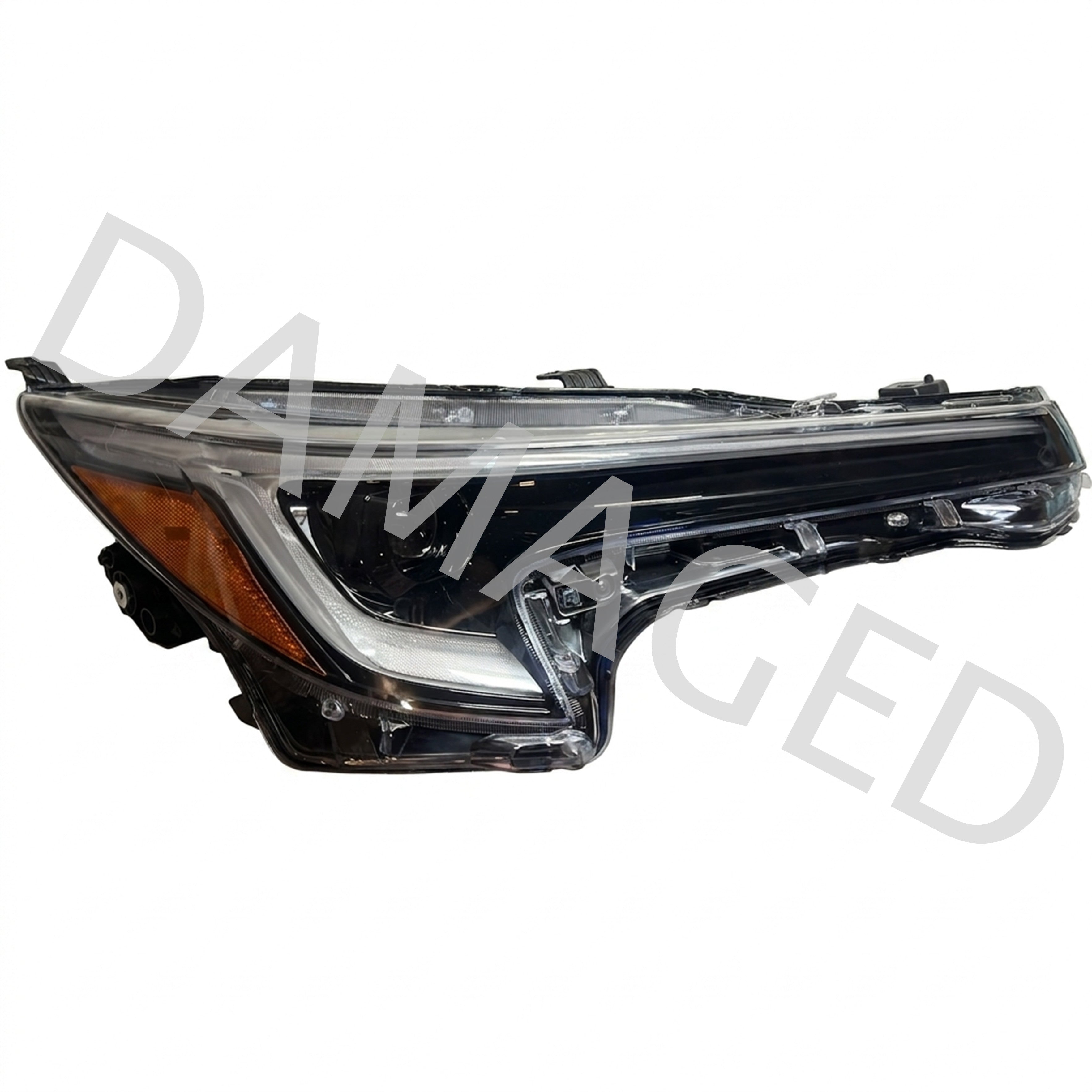 <p>For 2023 2024 Toyota Corolla Hybrid SE XLE XSE Headlight Headlamp Factory Assembly Right Passenger Side RH 8111002T70 Damaged</p>