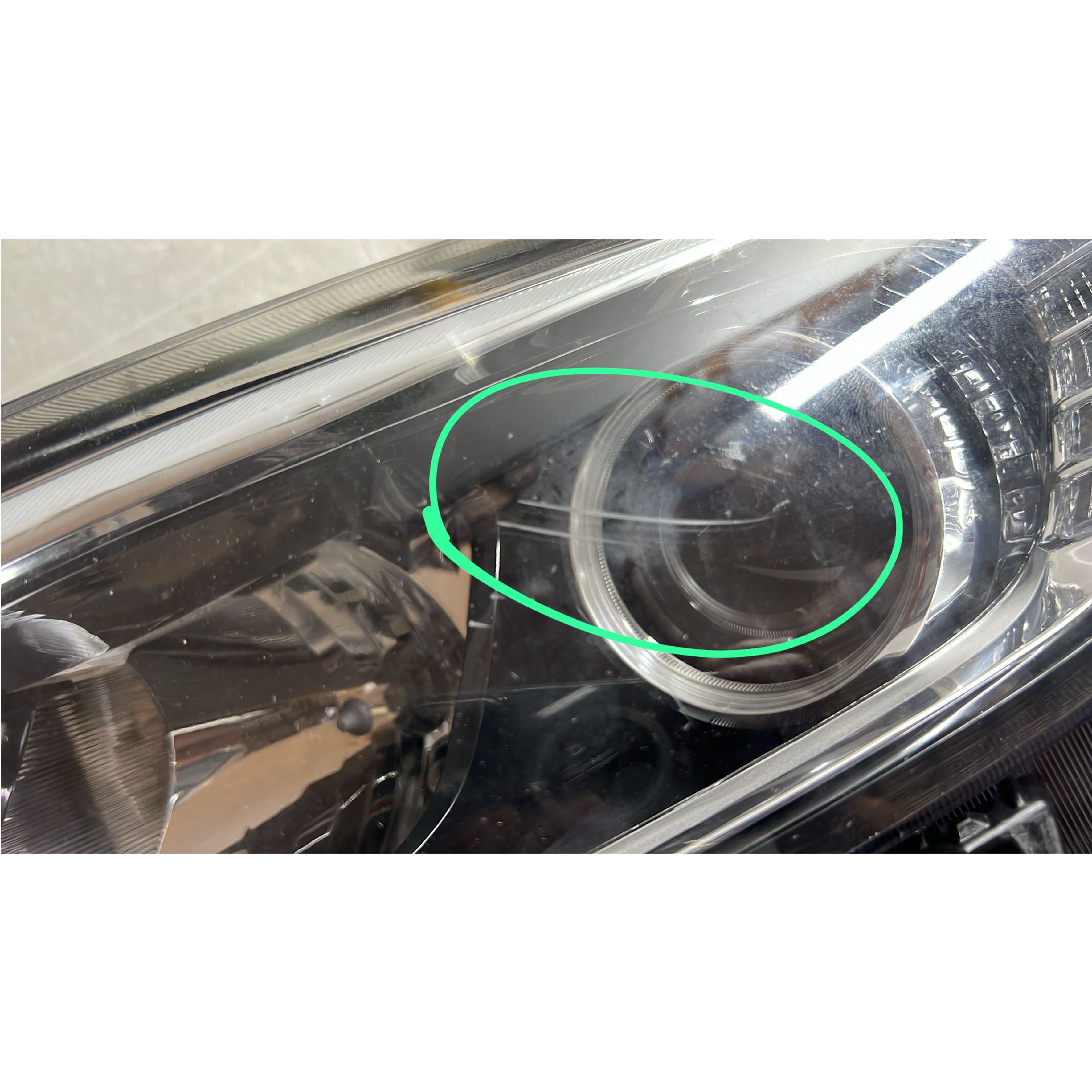 2017 2018 Kia Forte Forte5 Headlight Assembly with LED Driver Side Damaged