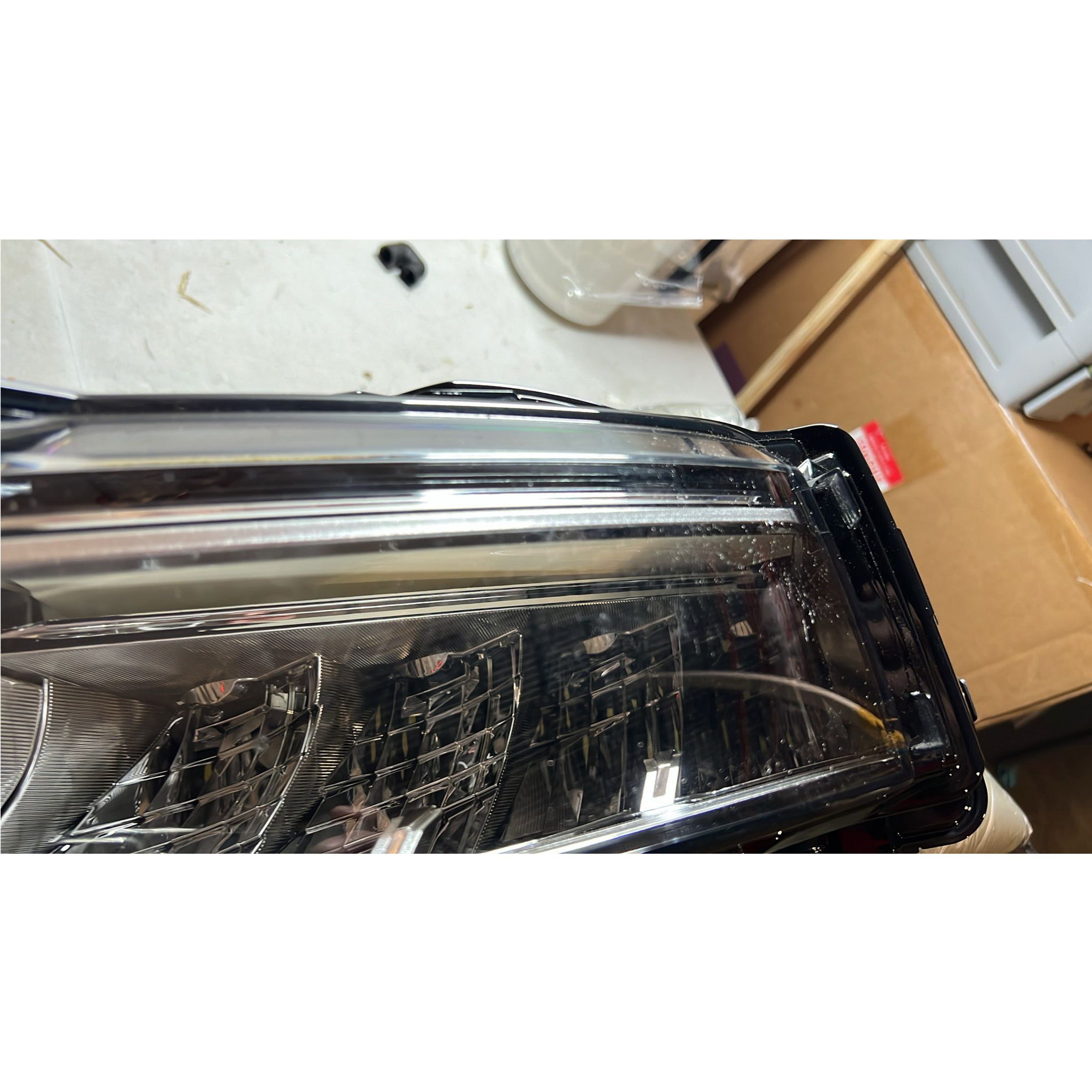 For 2021 2022 2023 Nissan Rogue SL SV Headlight Factory Assembly Chrome Left Driver Side LH Damaged