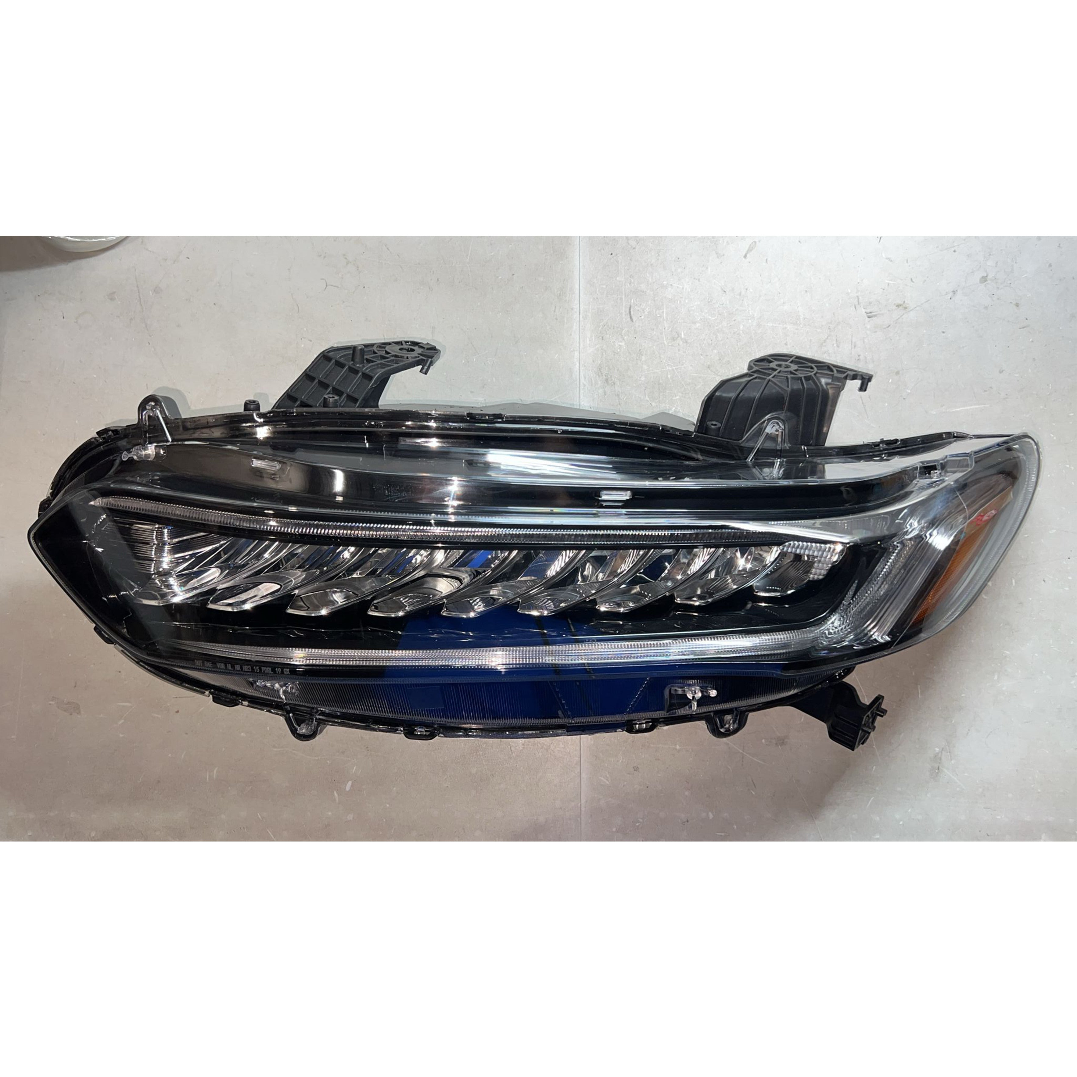 2018 2019 2020 2021 Honda Accord Headlight Assembly Halogen with LED Driver Side Damaged