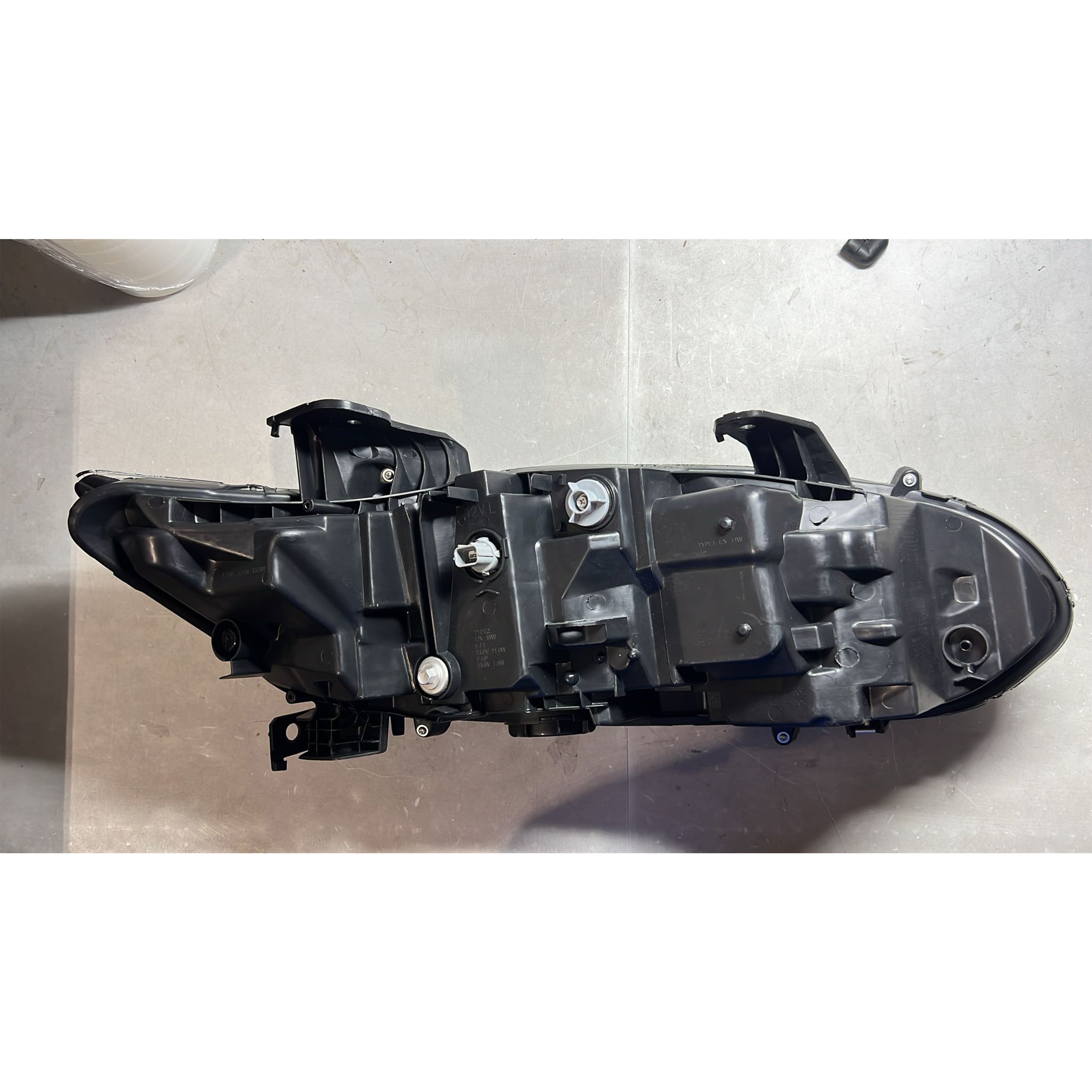 2018 2019 2020 2021 Honda Accord Headlight Assembly Halogen with LED Driver Side Damaged