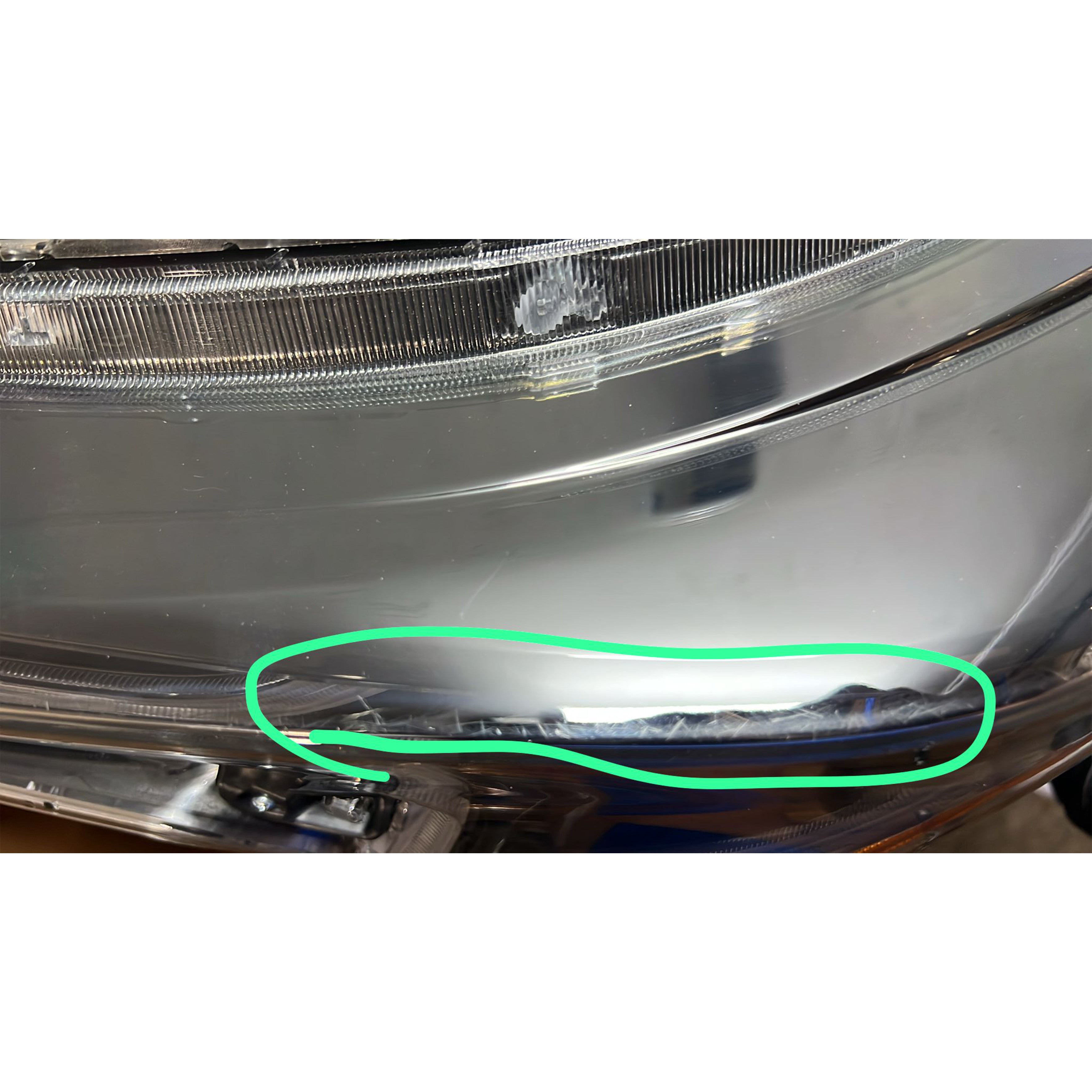 <p>2020 2021 2022 Toyota Corolla SE XLE XSE Headlight Assembly with LED Daytime Running Lamp Driver Side Damaged</p>