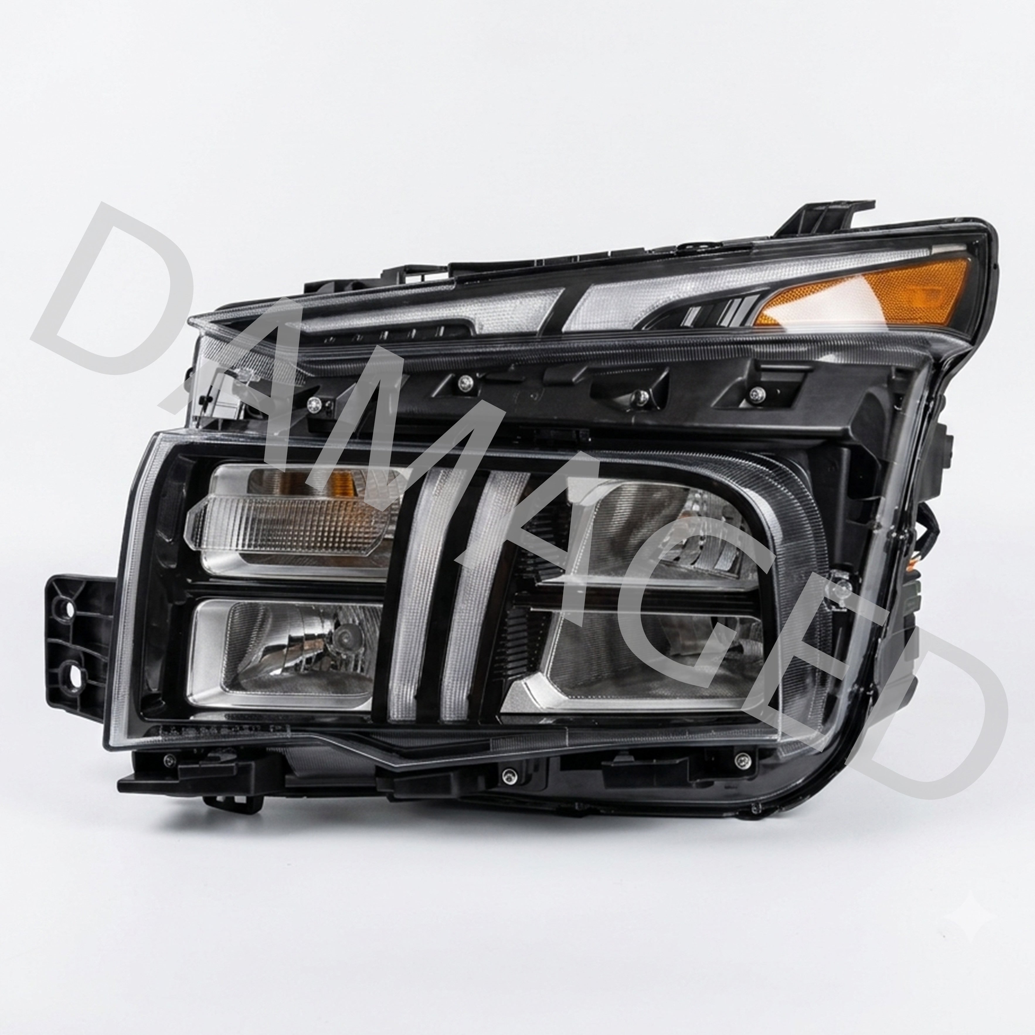 2021 2022 2023 Hyundai Santa Fe Front LED Projector Headlight Assembly Left Driver Side Damaged