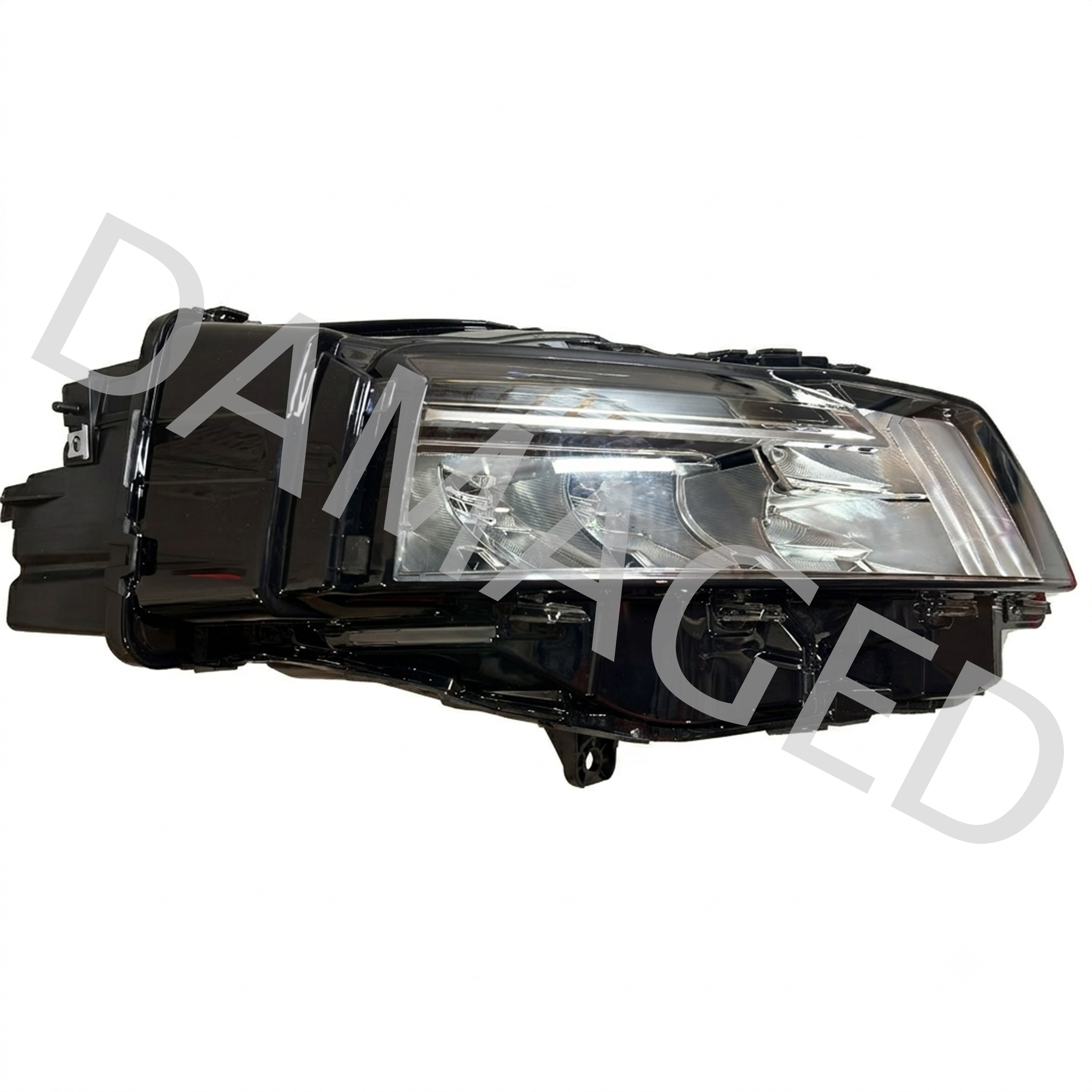 For 2021 2022 2023 Nissan Rogue Headlight Headlamp Factory Assembly Chrome Right Passenger Side RH 26010-6RR0A Damaged