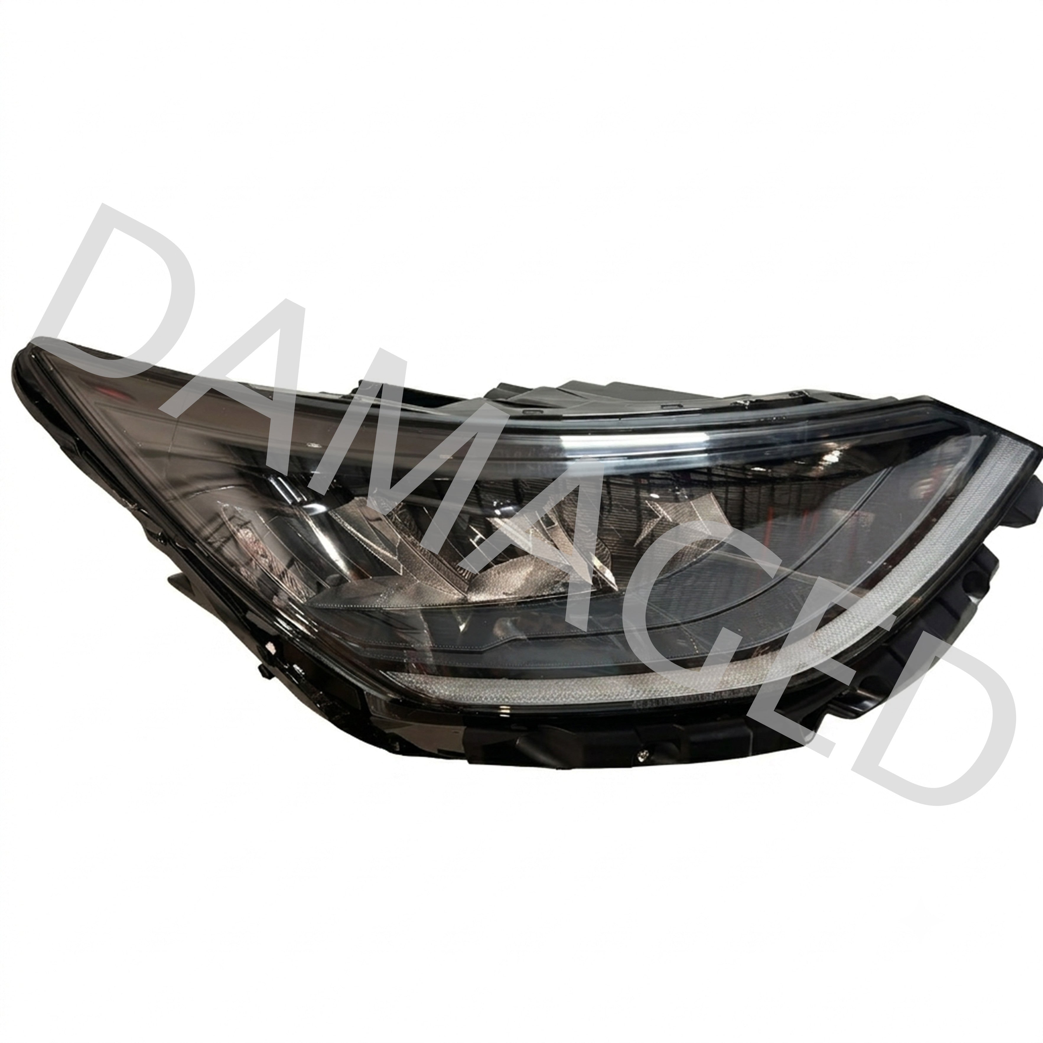 2020 2021 2022 Hyundai Sonata Front LED Headlight Assembly Passenger Side Damaged