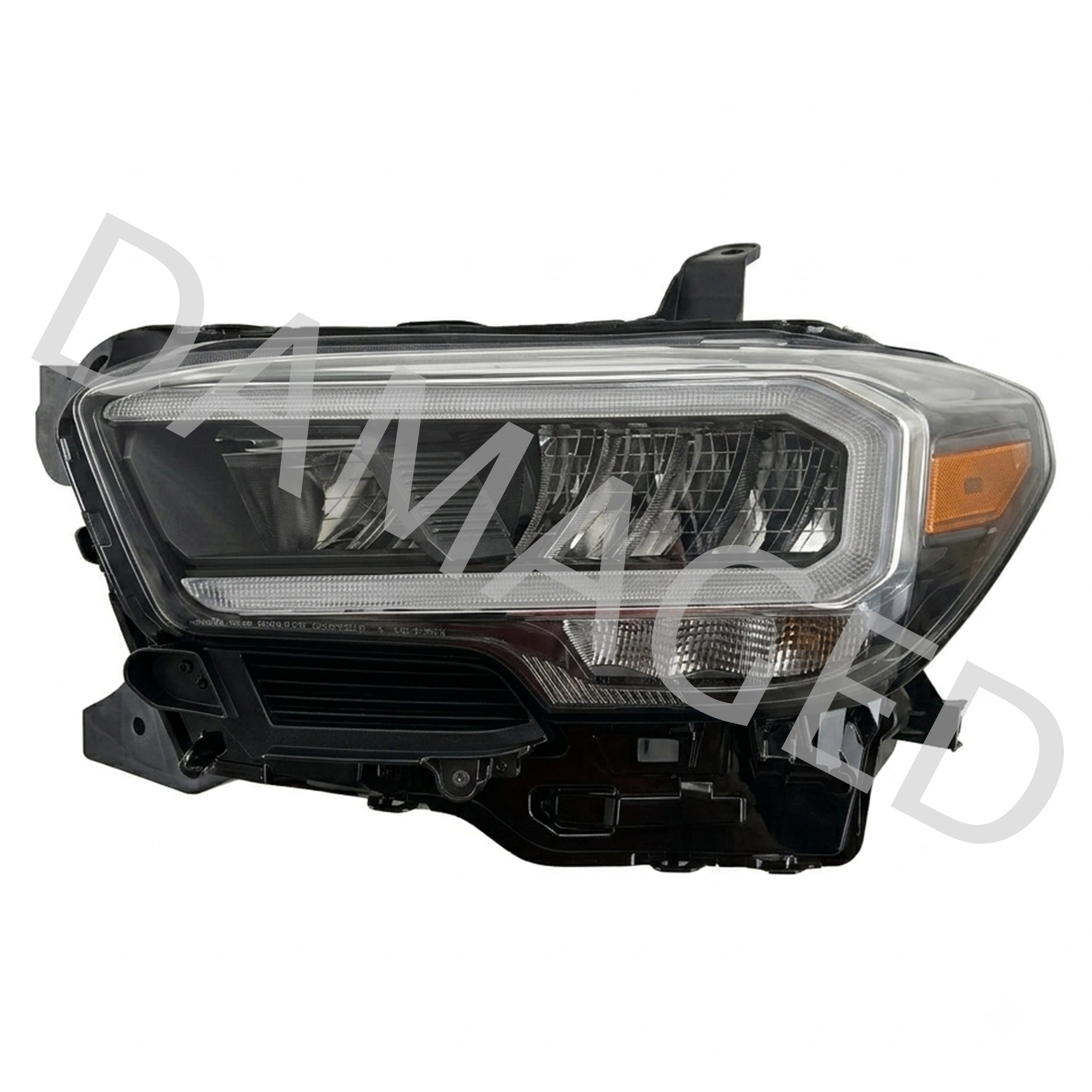 2020 2021 2022 2023 Toyota Tacoma Limited TRD Front Full LED Headlight Assembly Left Driver Side Damaged