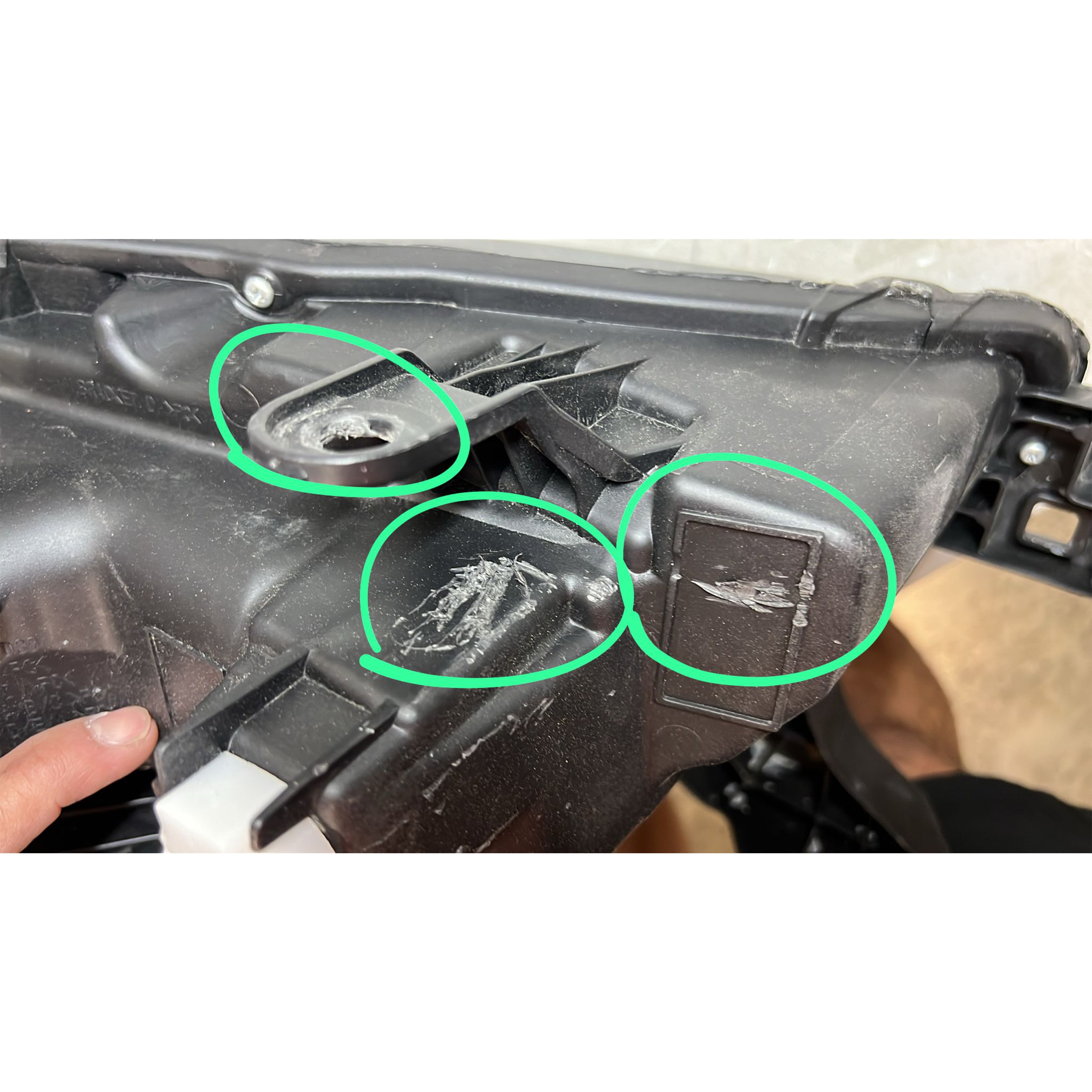 2020 2021 2022 2023 Toyota Tacoma Limited TRD Front Full LED Headlight Assembly Left Driver Side Damaged