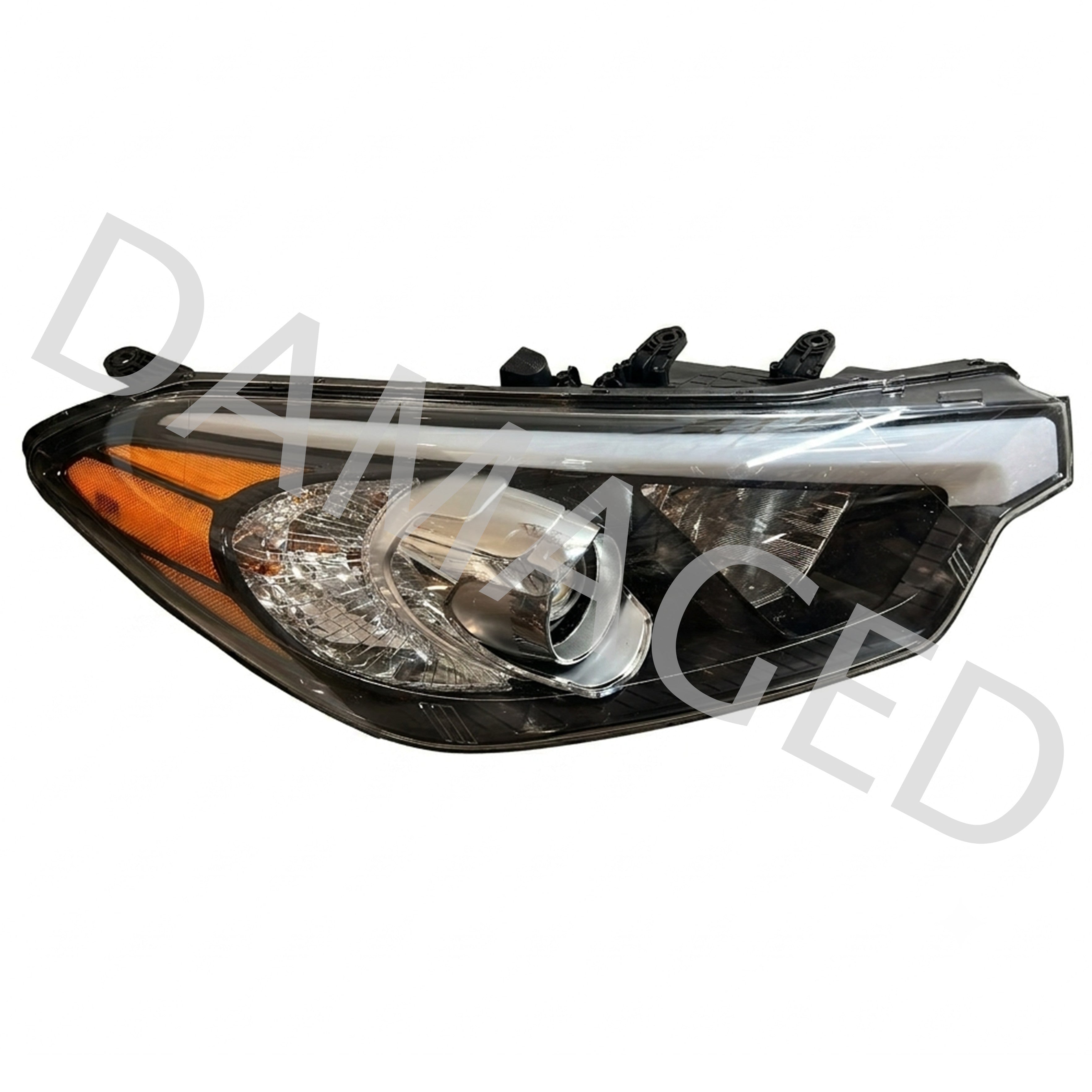 For 2014 2015 2016 Kia Forte LX EX & Koup SX Passenger Right Headlight Assembly Damaged