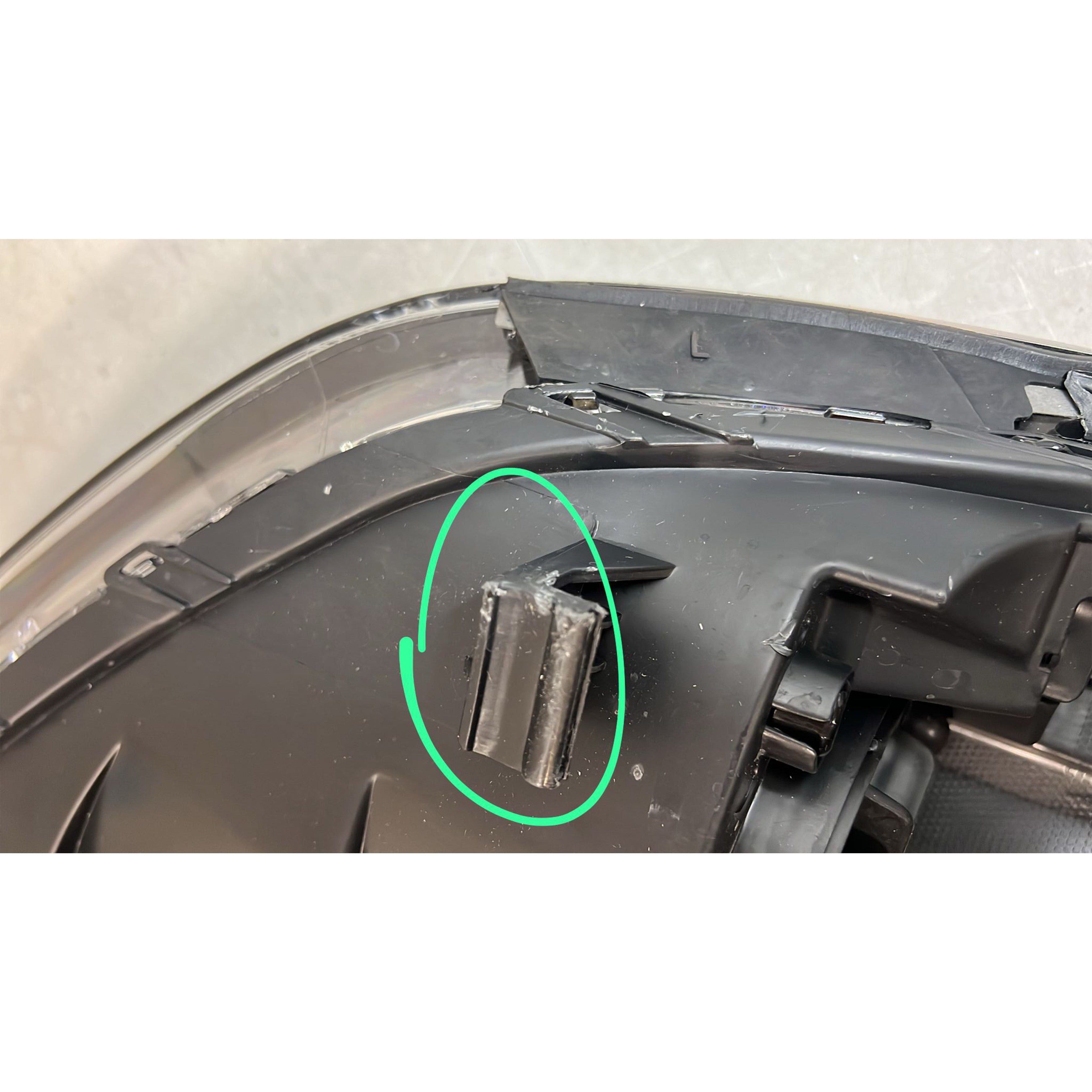 For 2014 2015 2016 Kia Forte LX EX Forte5 Koup Headlight Assembly Left Driver Damaged