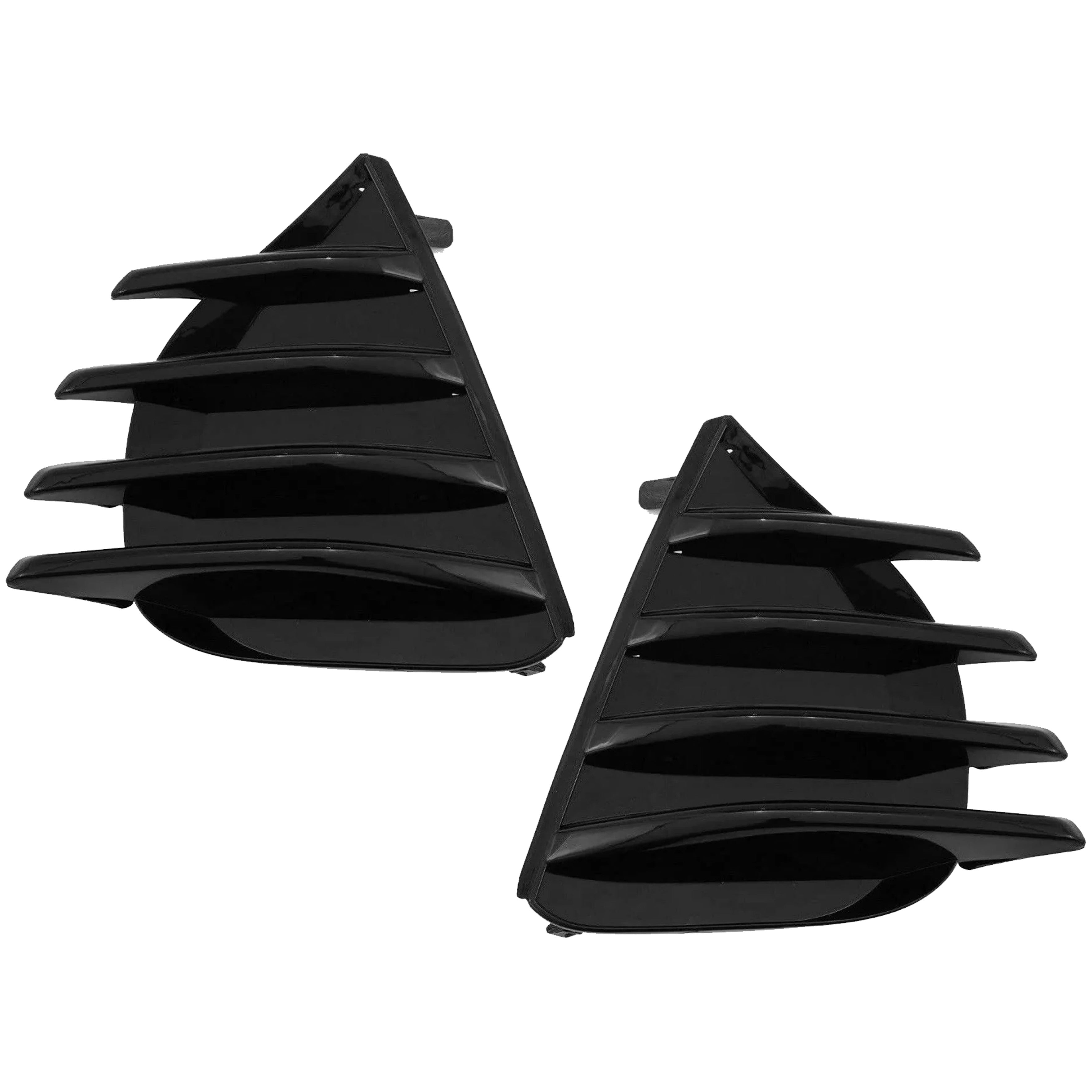 For 2017 2018 2019 Toyota Corolla SE XSE Front Fog Light Bezel Cover Driver Passenger Side Pair Set