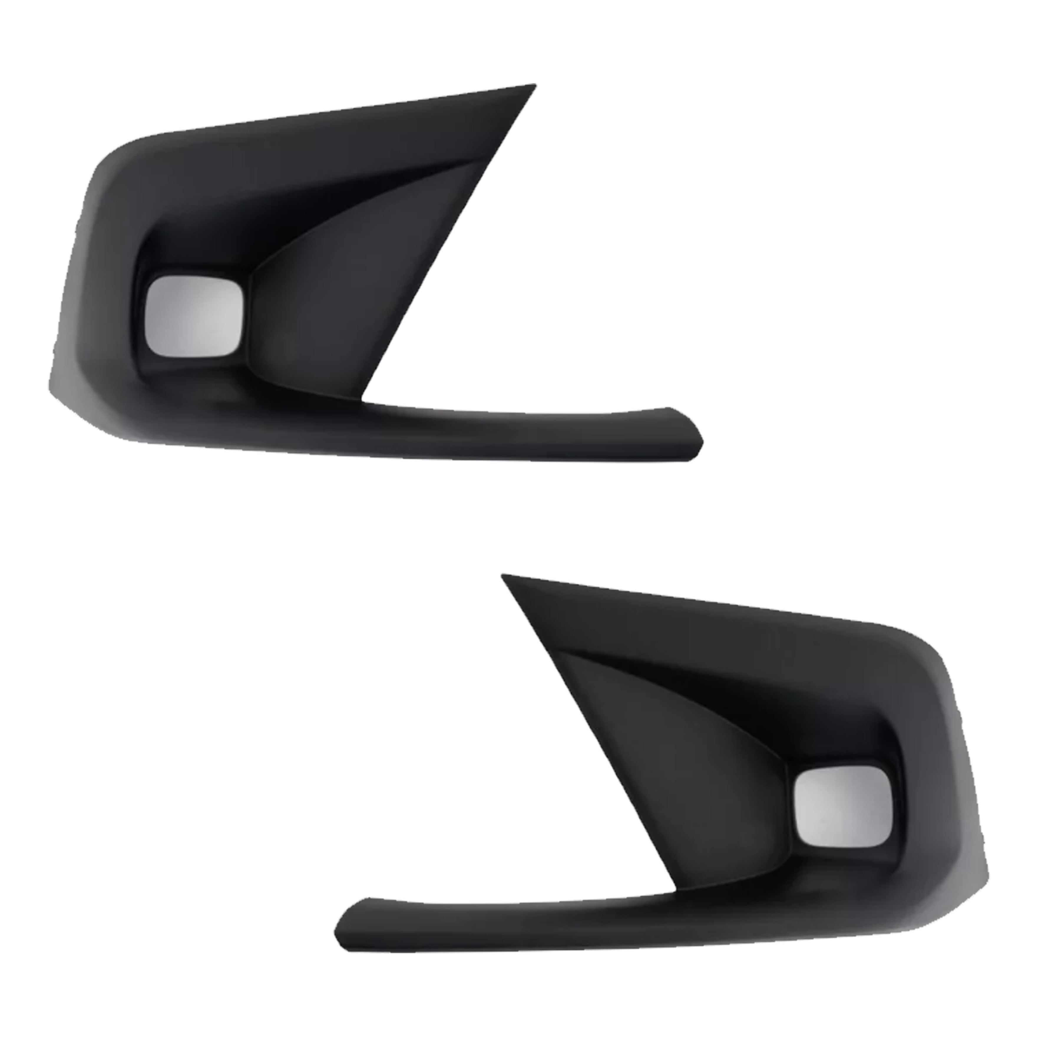 For 2022 2023 2024 2025 Honda Civic Si Front Fog Light Bezel Cover Driver & Passenger Side Pair Set