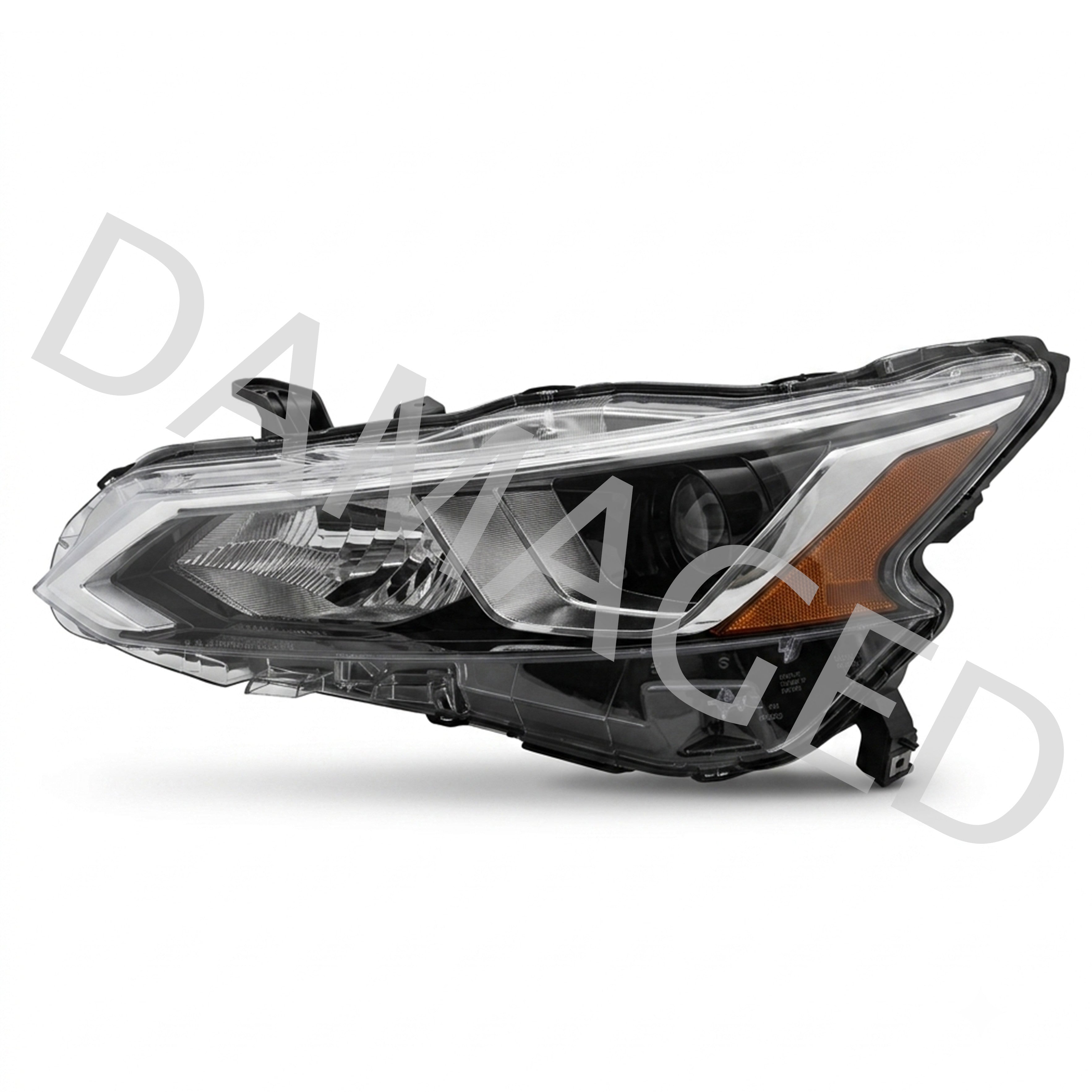 2019 2020 2021 2022 Nissan Altima Headlight Assembly Halogen Driver Side Damaged