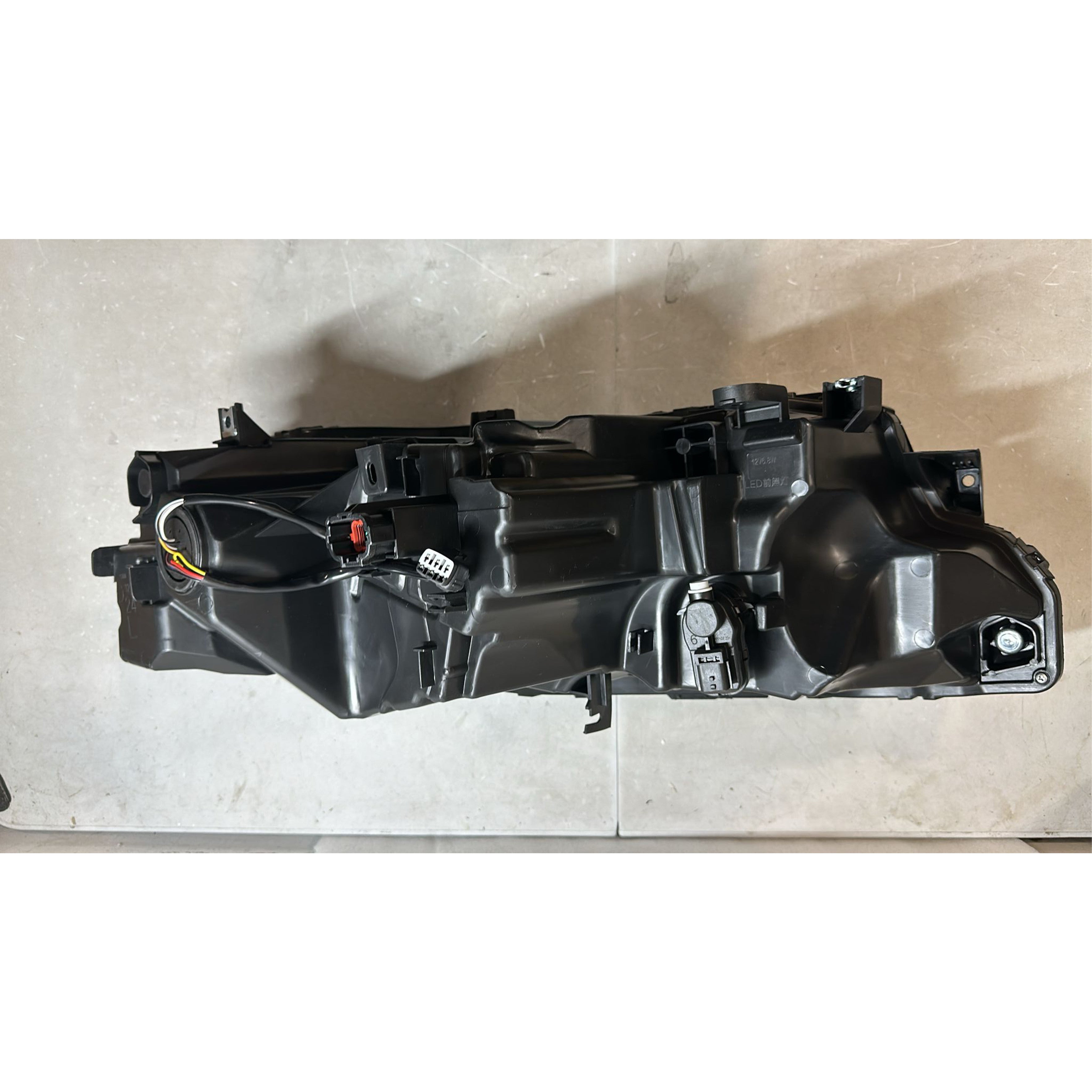 For 2021 2022 2023 Nissan Rogue Headlight Headlamp Assembly Black Left Driver Side 26060-6RR6A Damaged