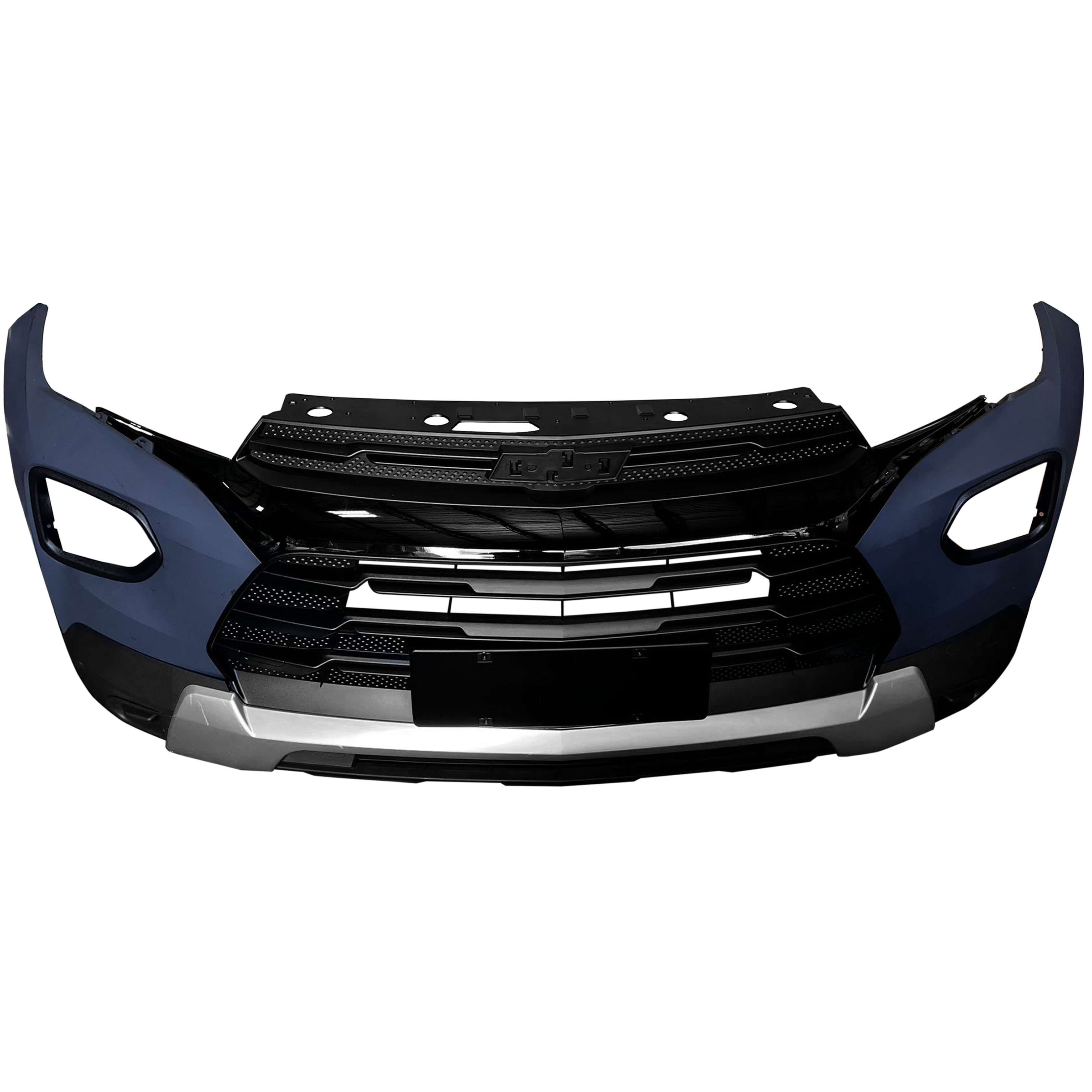 For 2020 2021 2022 2023 Chevy Trailblazer Front Bumper with Upper Lower Grille Assembly Set
